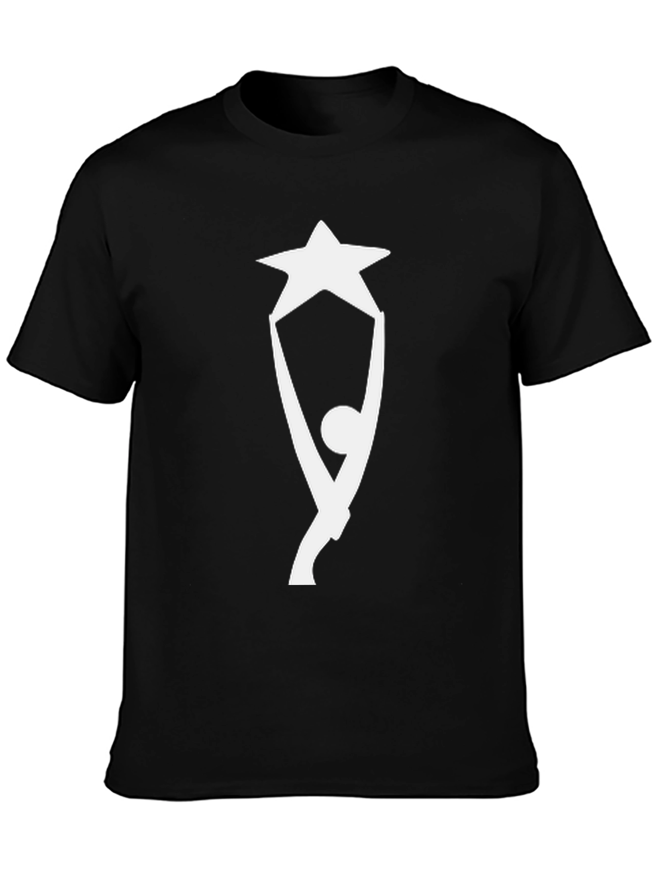 Star Trophy Graphic Black T-Shirt