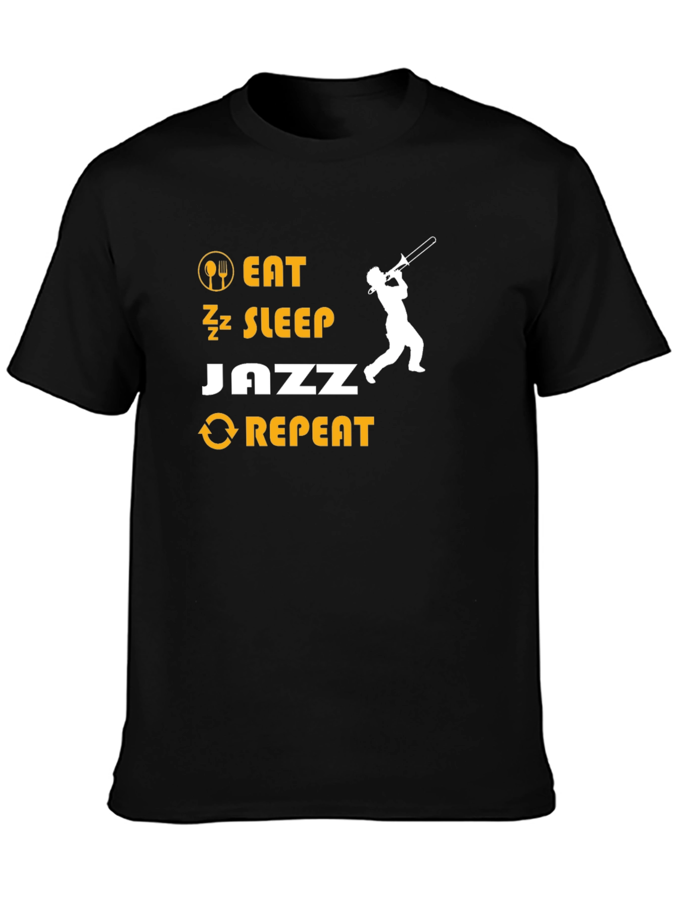 Eat Sleep Jazz Repeat T-Shirt