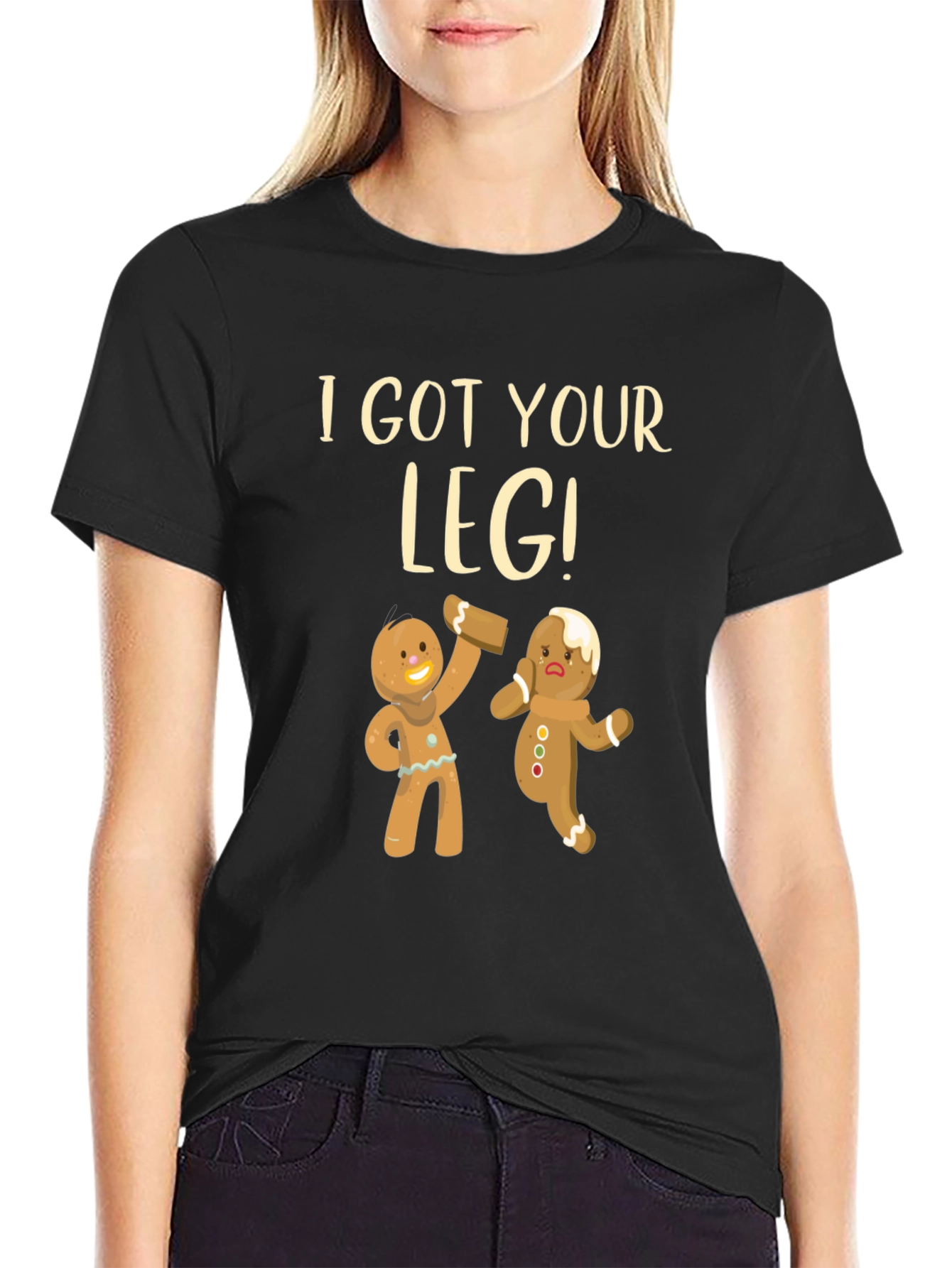 I Got Your Leg! Funny Gingerbread T-Shirt