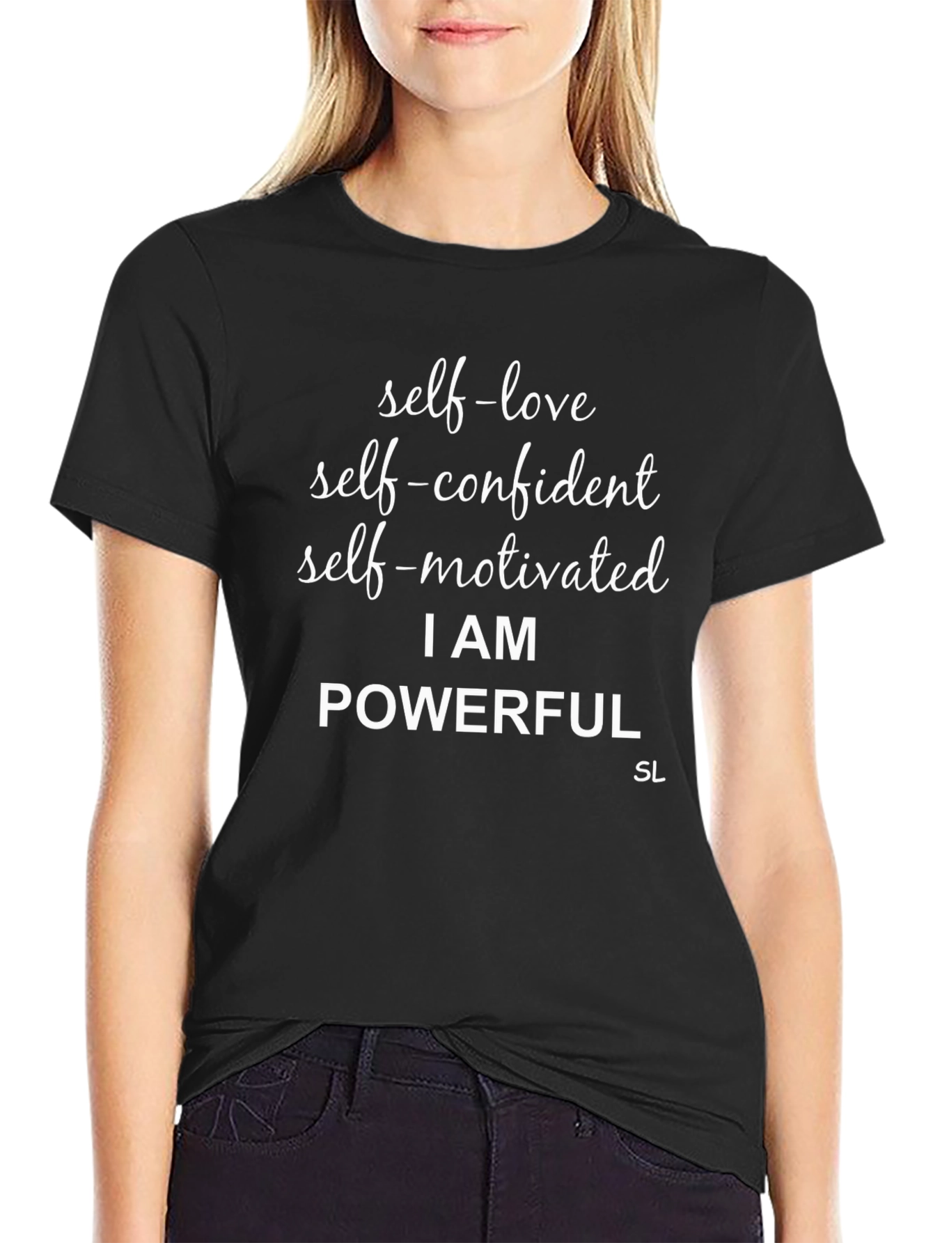 Self-Love Powerful Motivational Graphic Tee