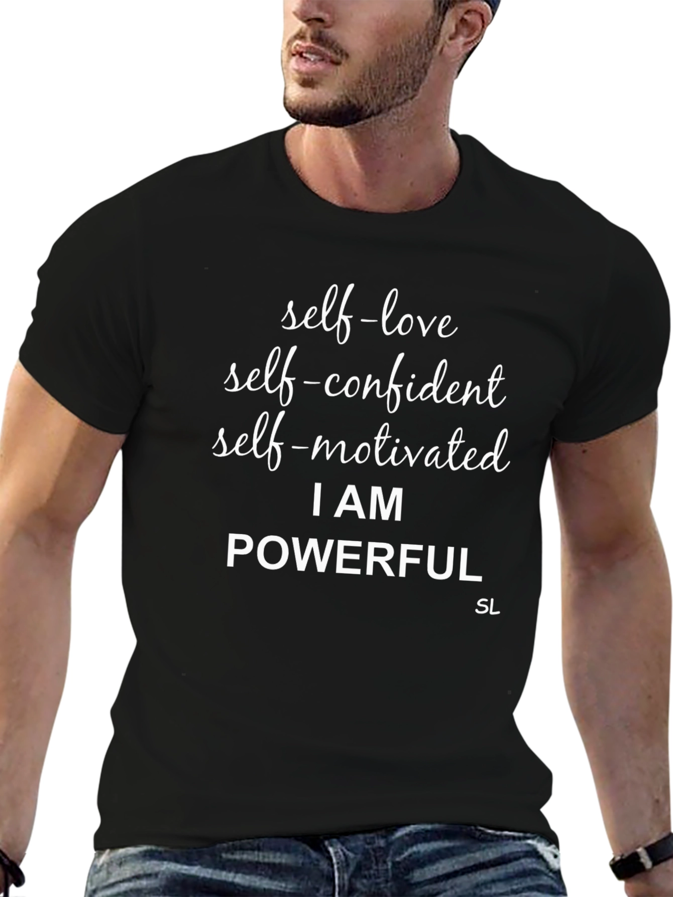 Self-Love Powerful Motivational Graphic Tee