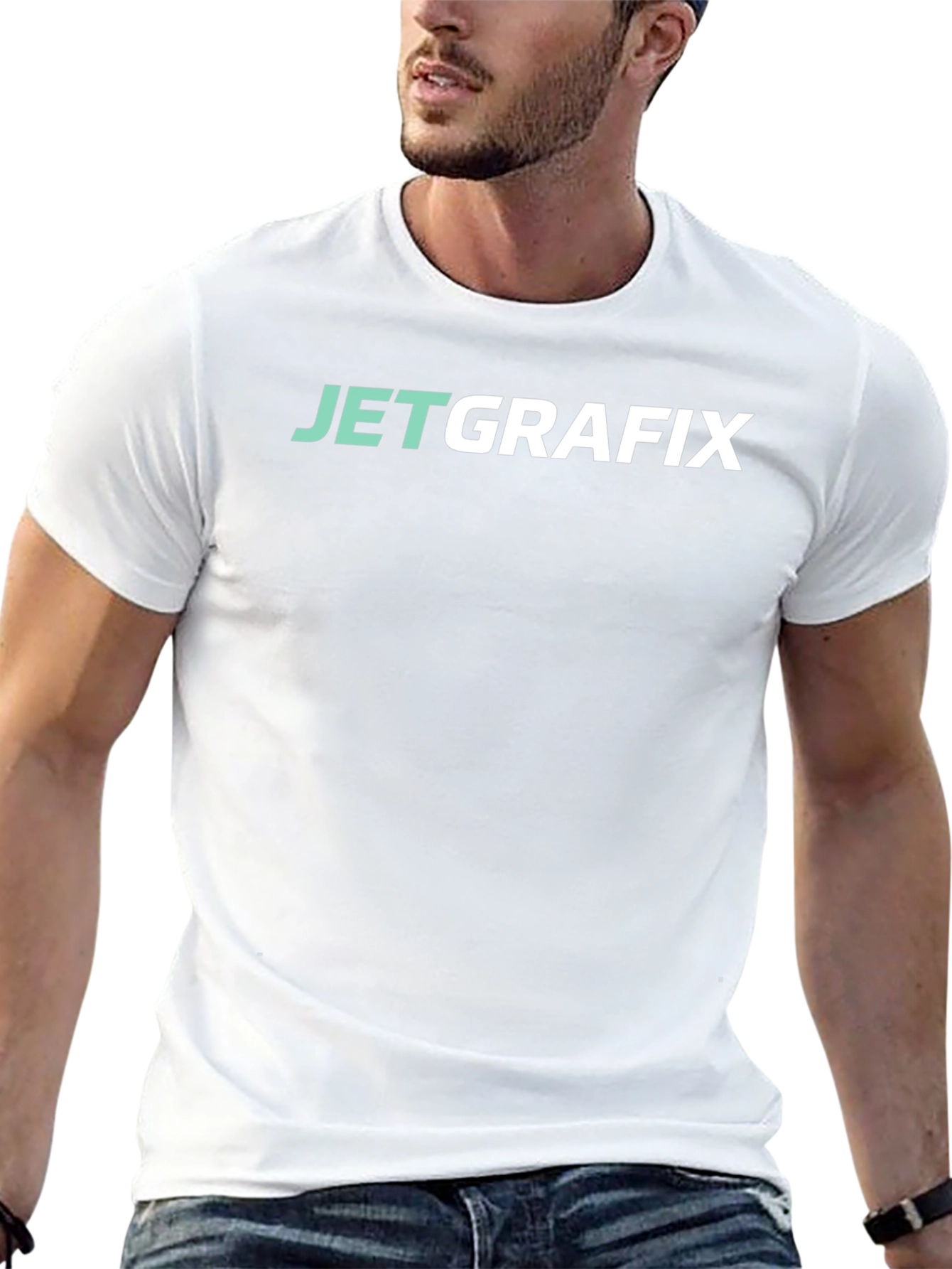 JETGRAFIX Mens Graphic Tee - Cool & Casual