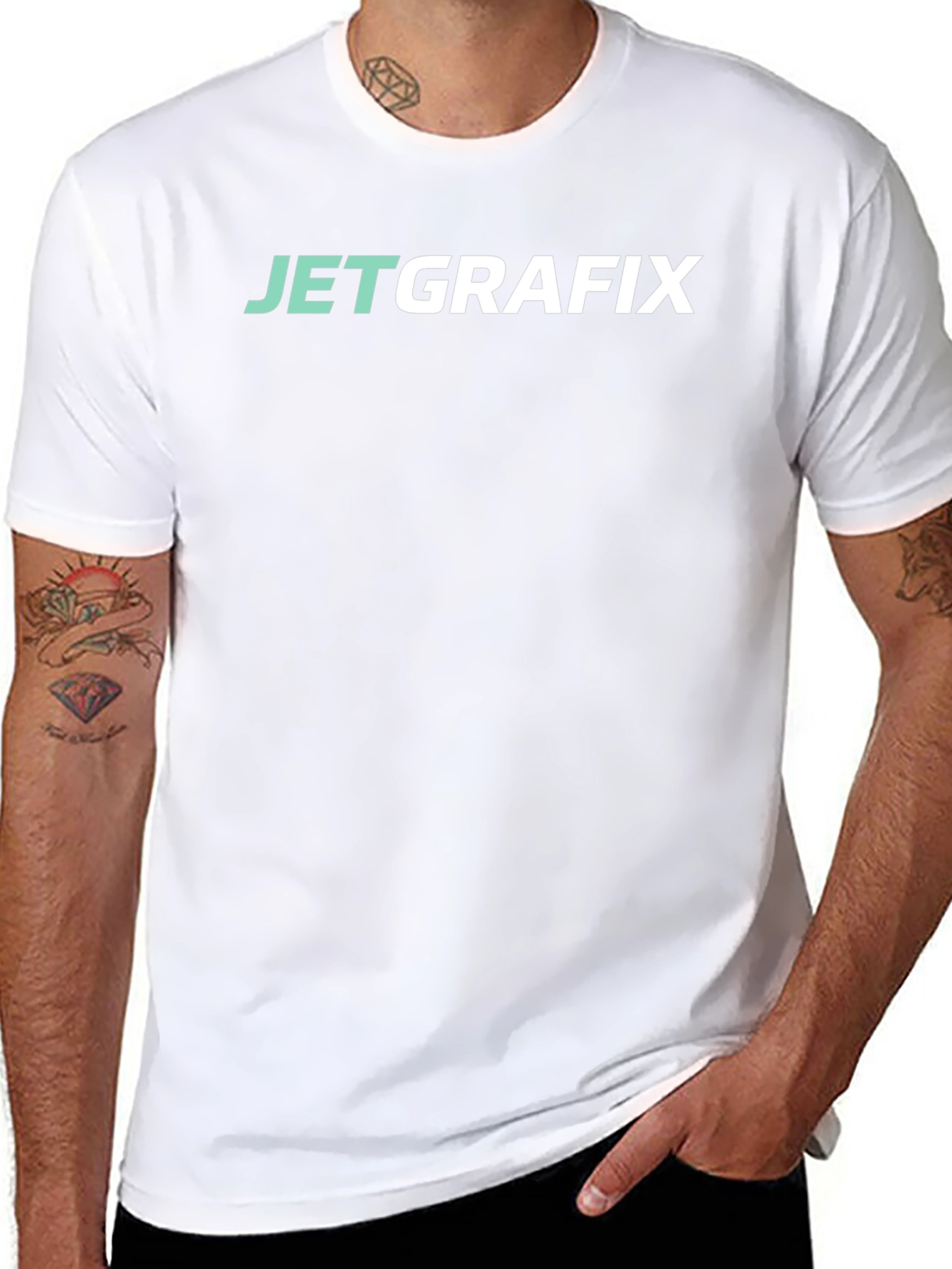 JETGRAFIX Mens Graphic Tee - Cool & Casual