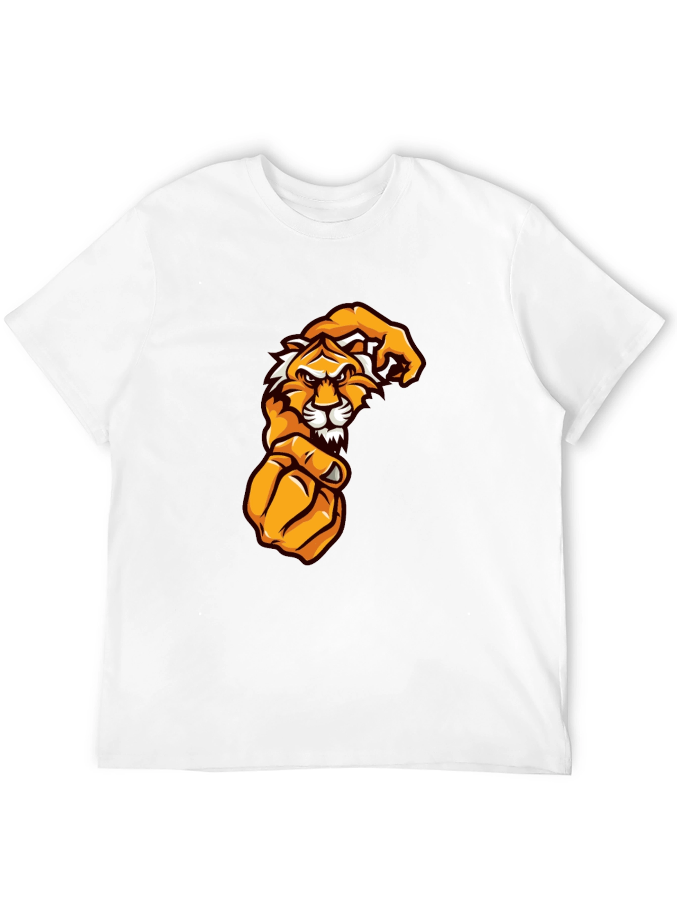 Bold Tiger Graphic Tee - Unleash Your Wild Side!
