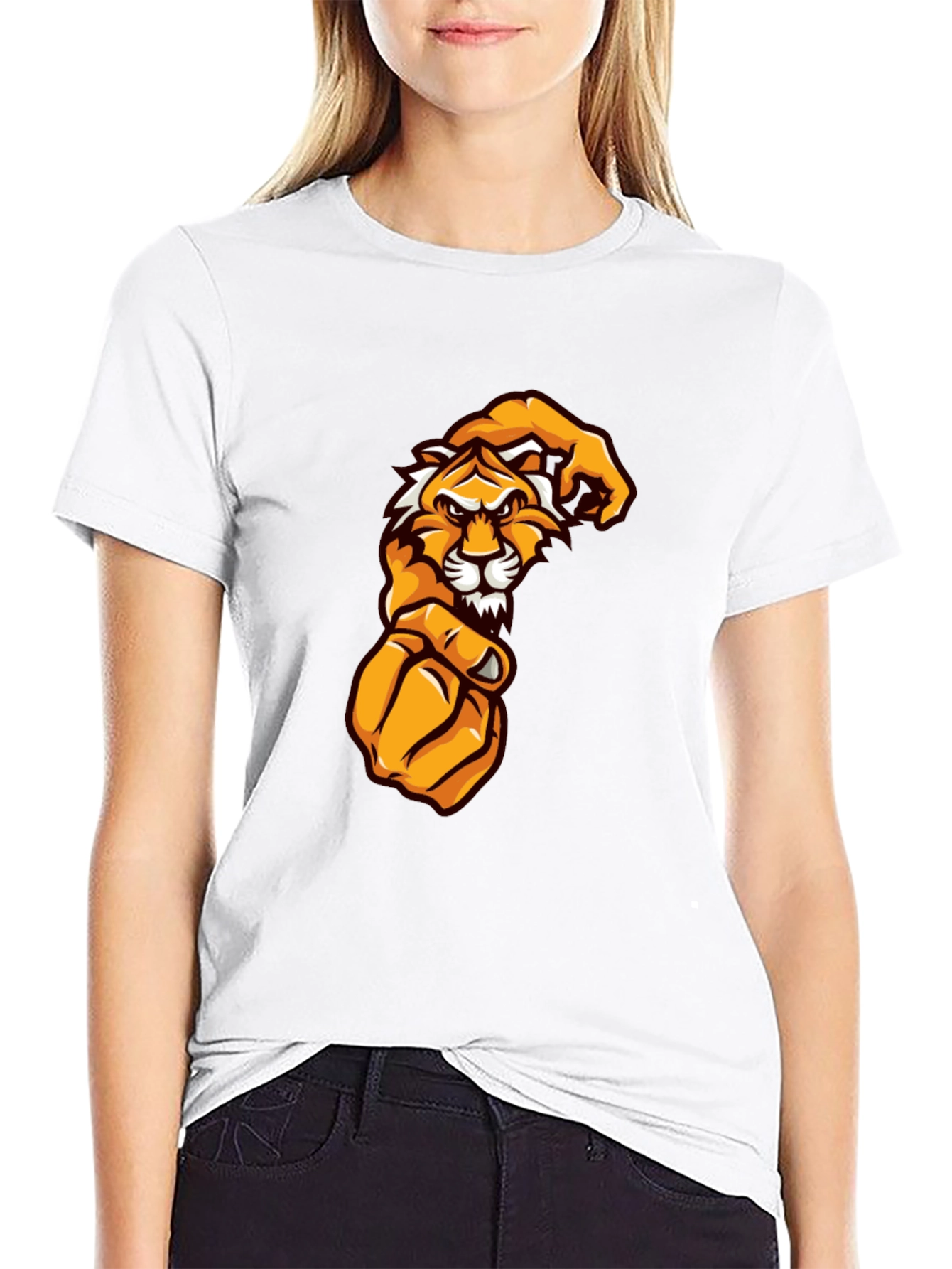 Bold Tiger Graphic Tee - Unleash Your Wild Side!