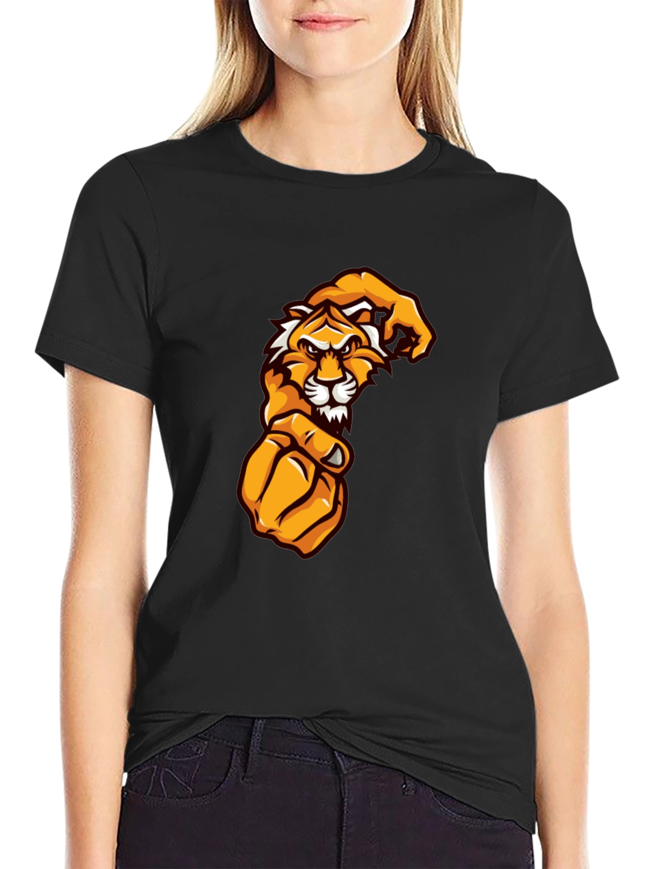 Bold Tiger Graphic Tee - Unleash Your Wild Side!
