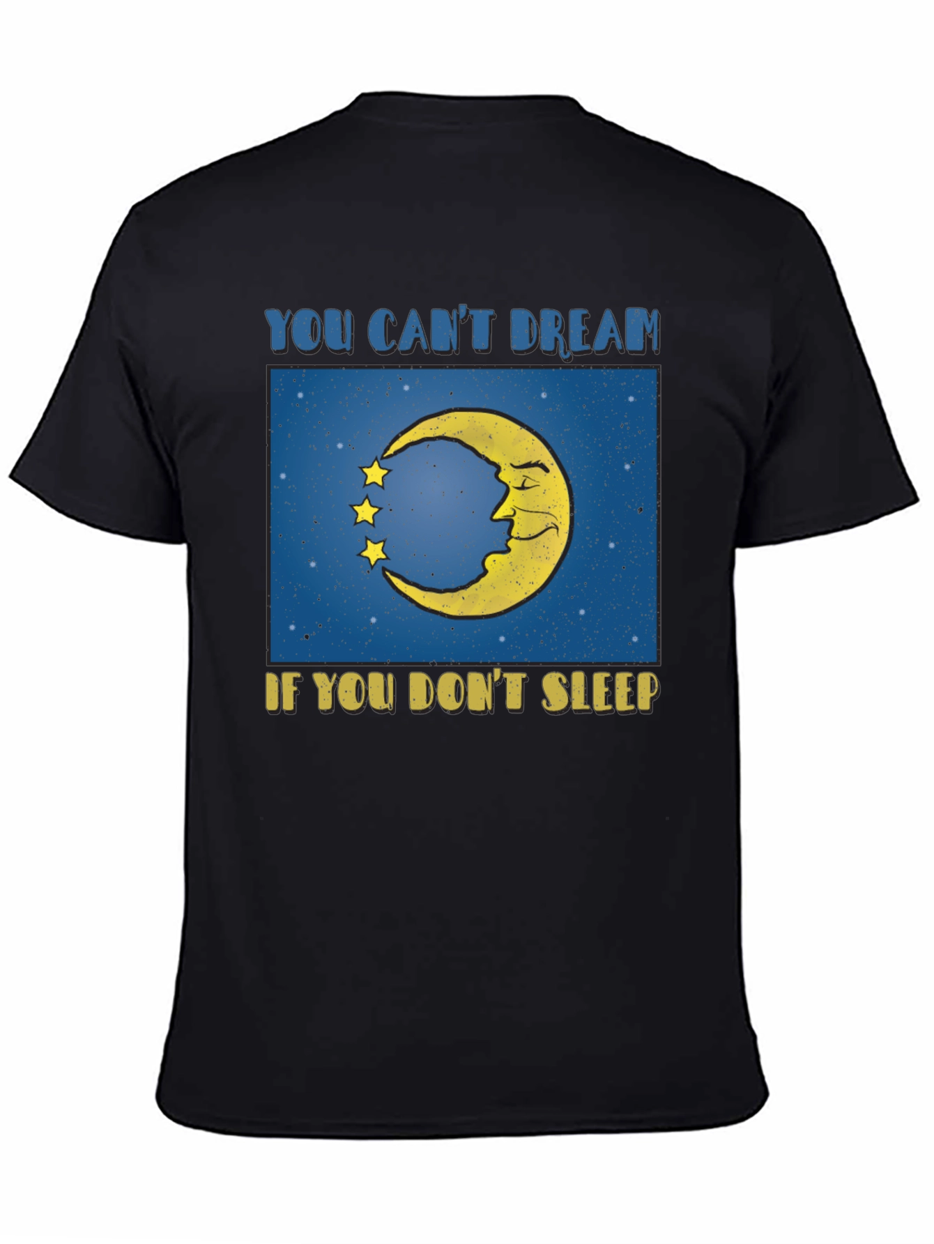 Dream Sleep T-Shirt - Moon & Stars Graphic Tee