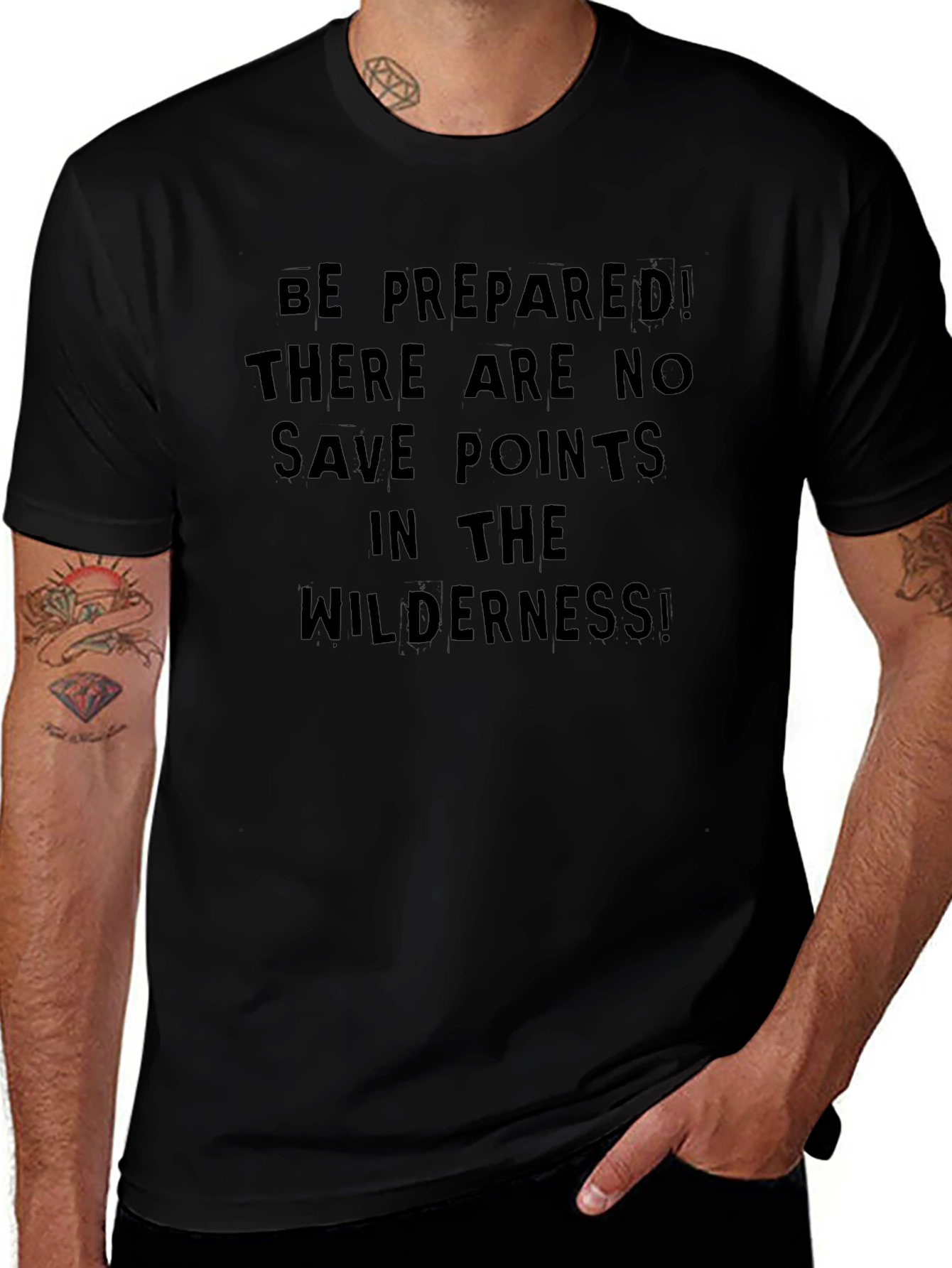 Be Prepared T-Shirt - Wilderness Adventure Tee