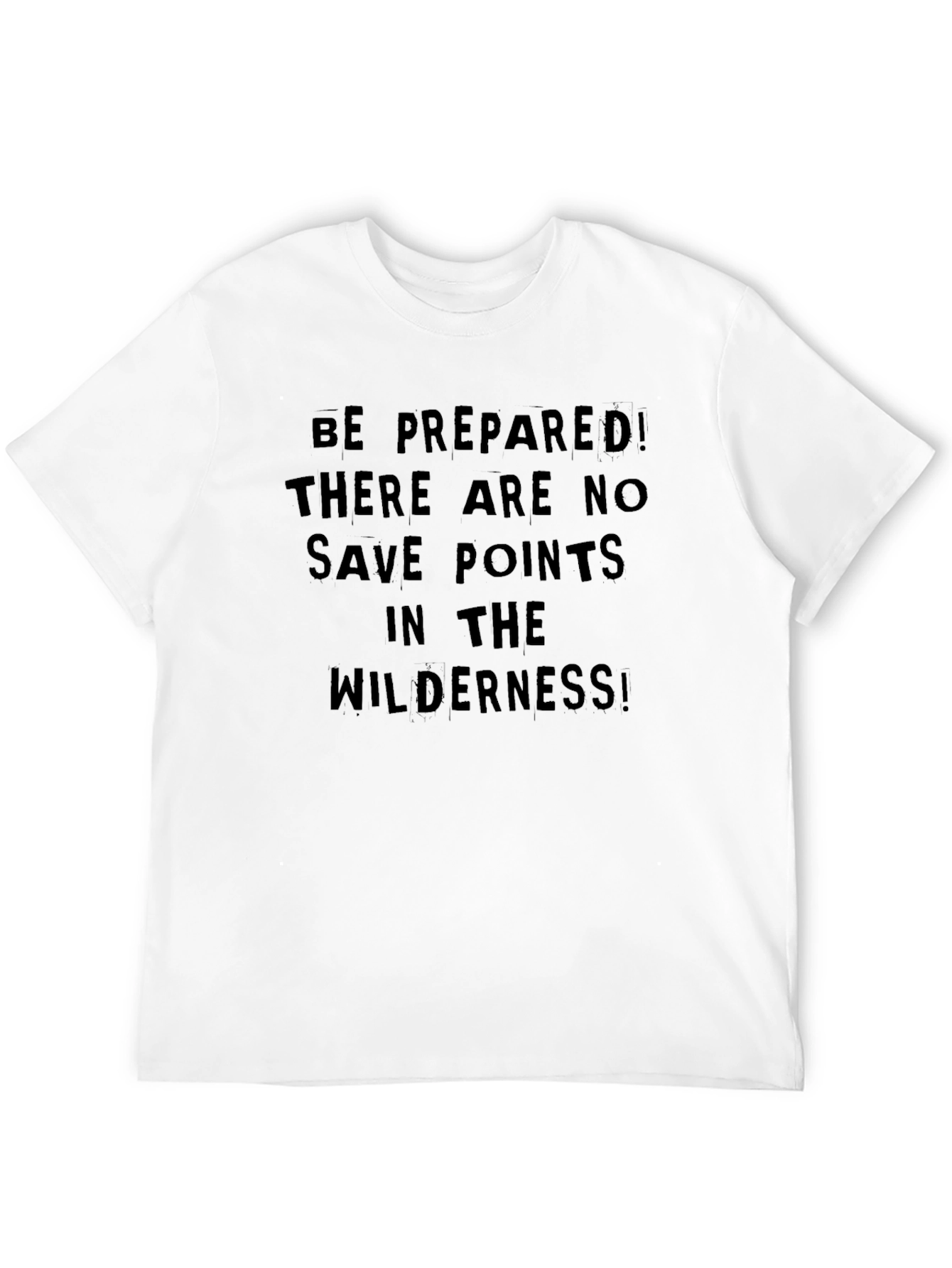 Be Prepared T-Shirt - Wilderness Adventure Tee