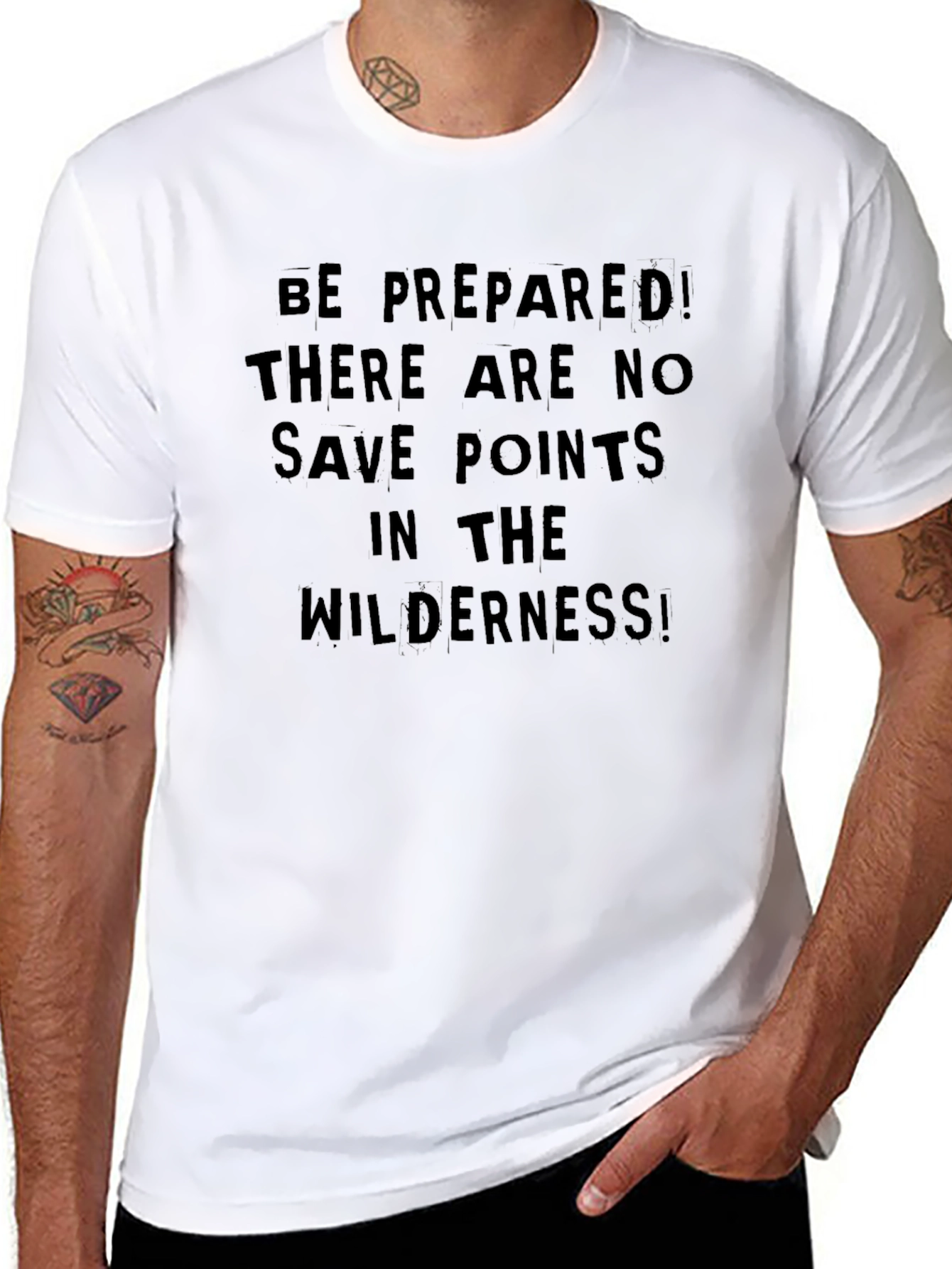 Be Prepared T-Shirt - Wilderness Adventure Tee