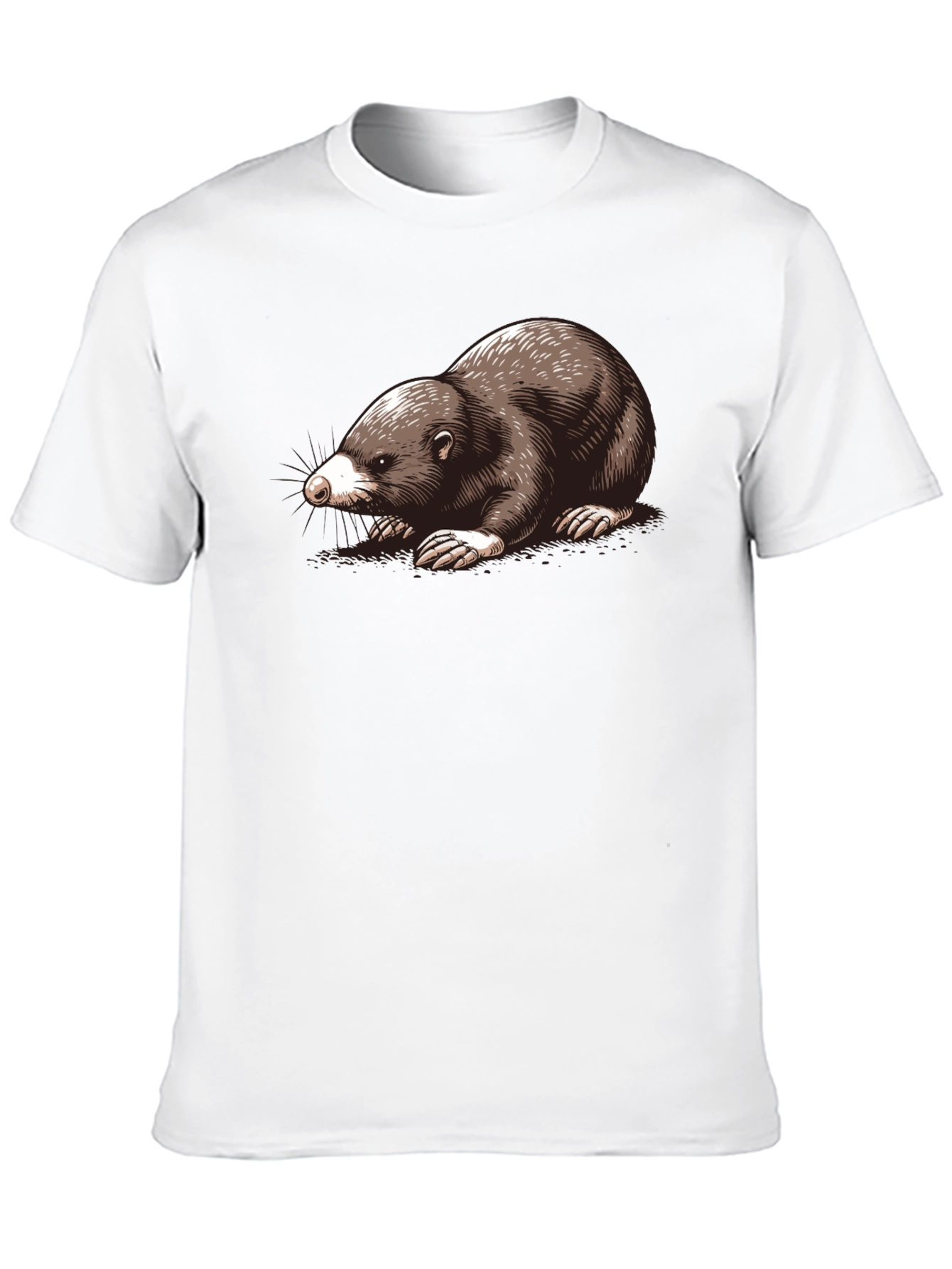 Mole Graphic Tee - Black Unisex T-Shirt