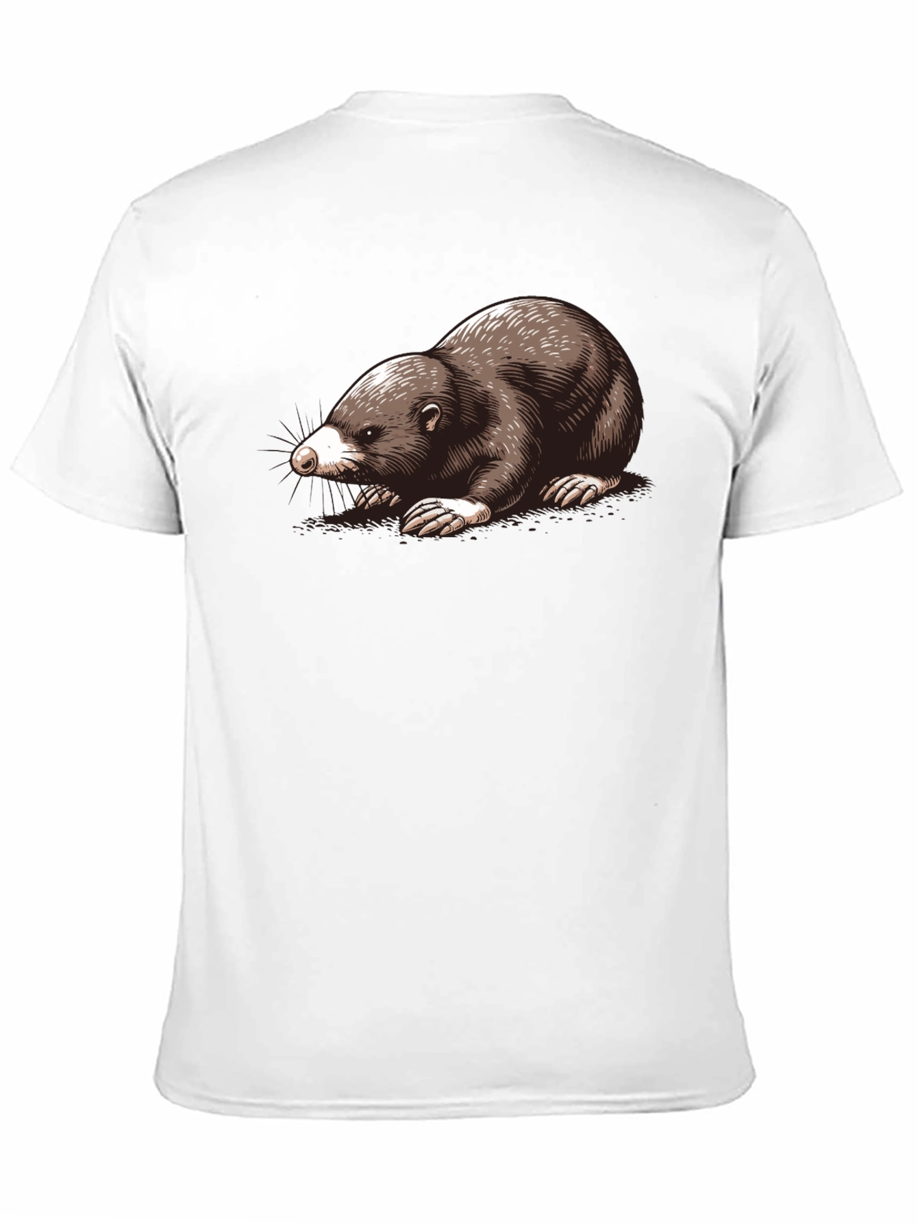 Mole Graphic Tee - Black Unisex T-Shirt