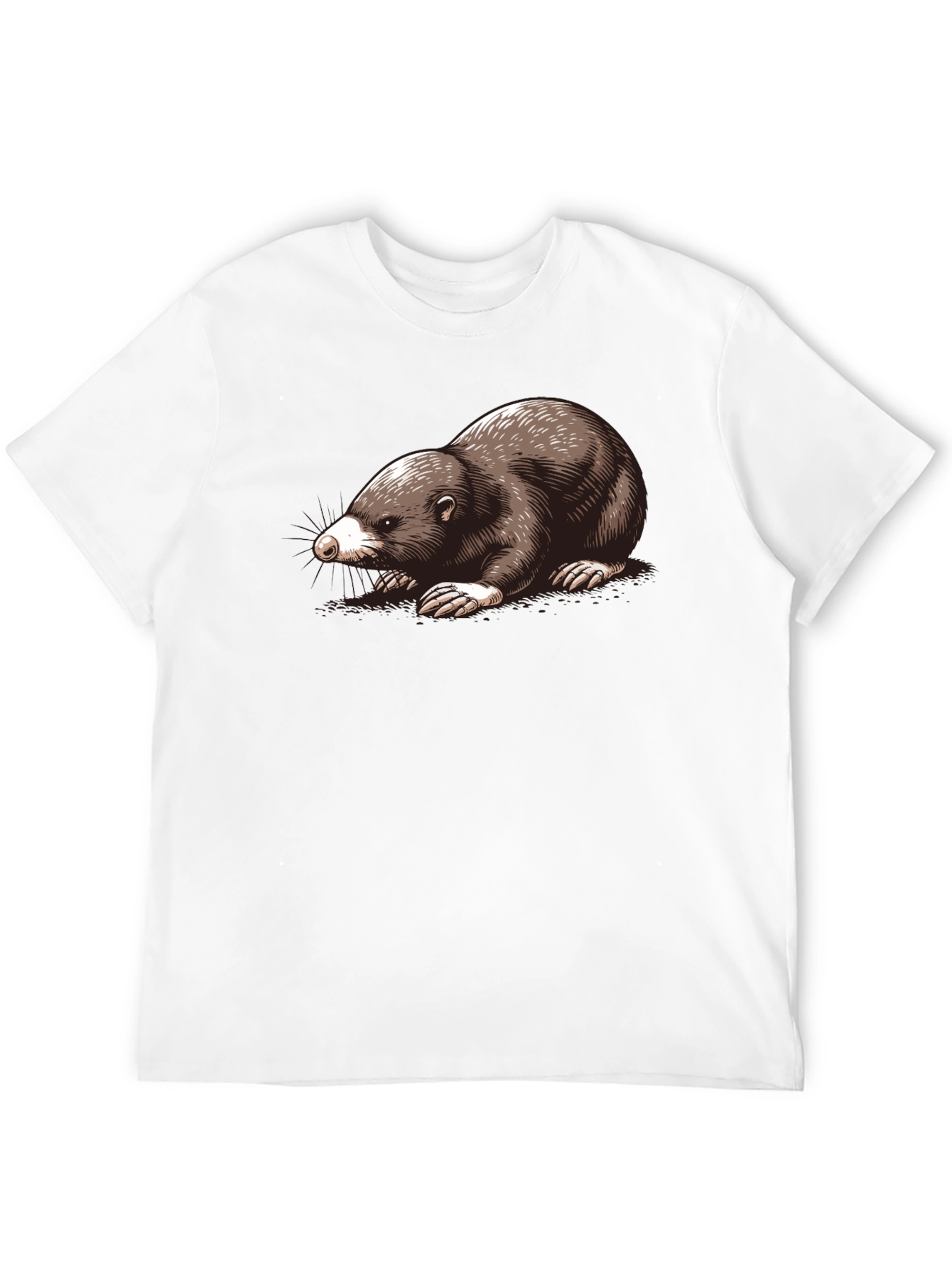 Mole Graphic Tee - Black Unisex T-Shirt