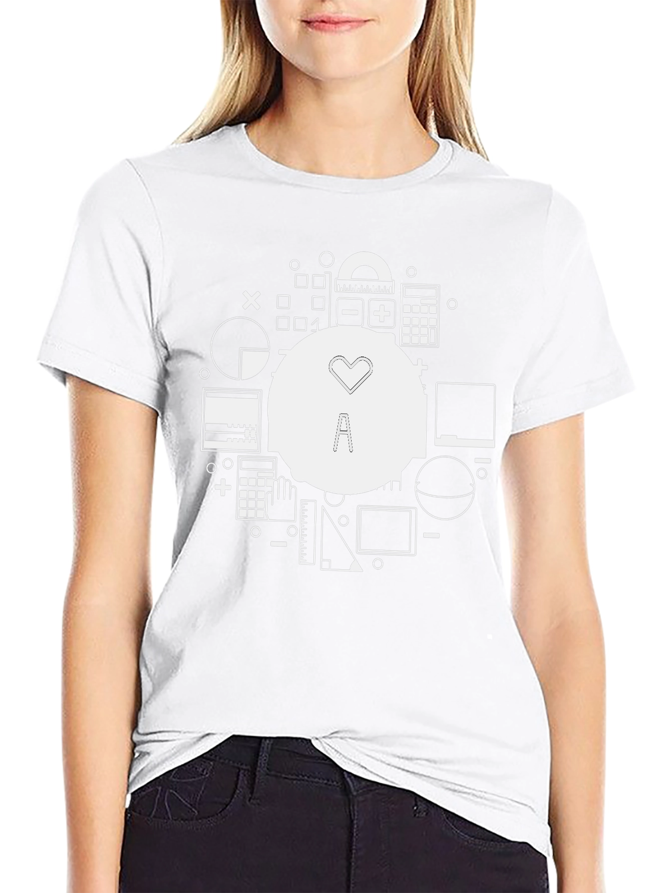 Math Lover T-Shirt - Black Graphic Tee