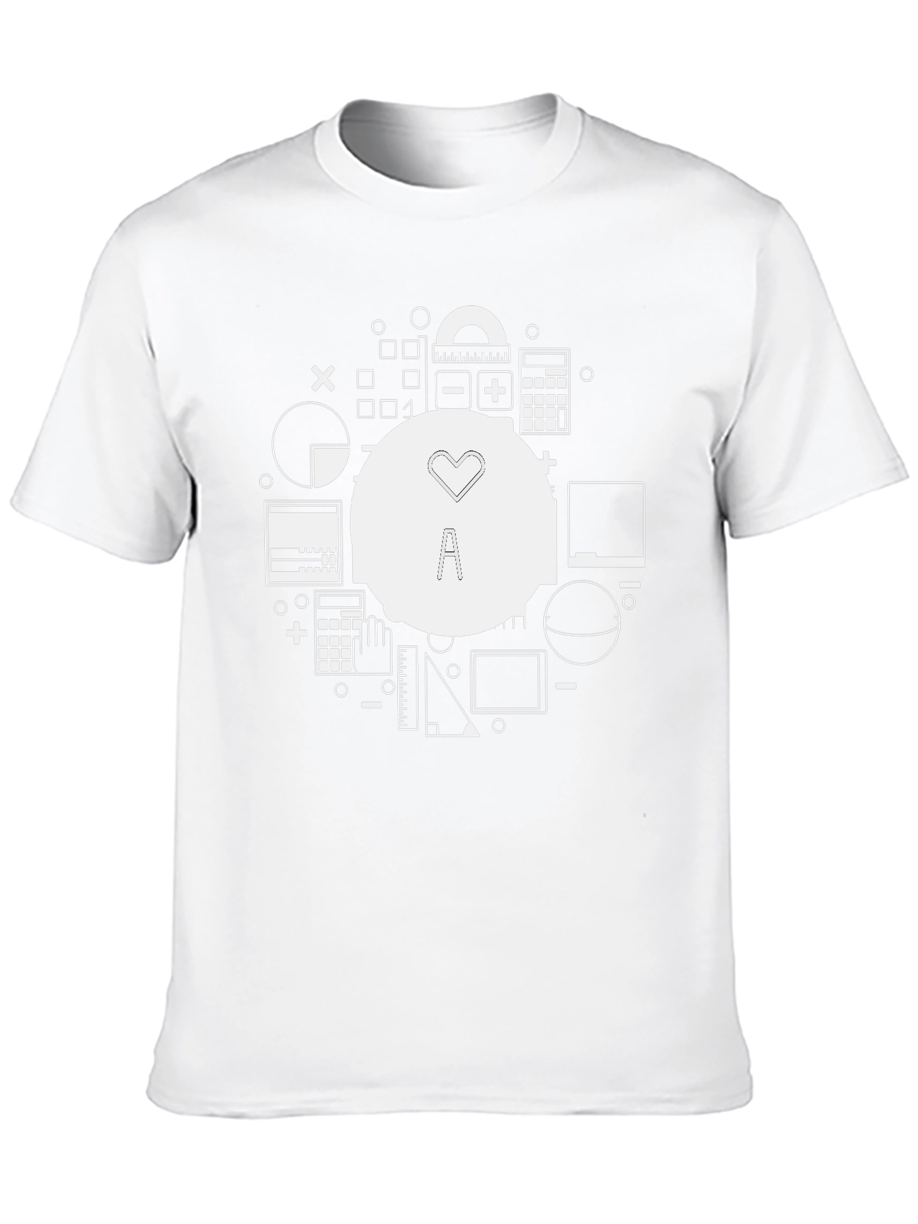 Math Lover T-Shirt - Black Graphic Tee