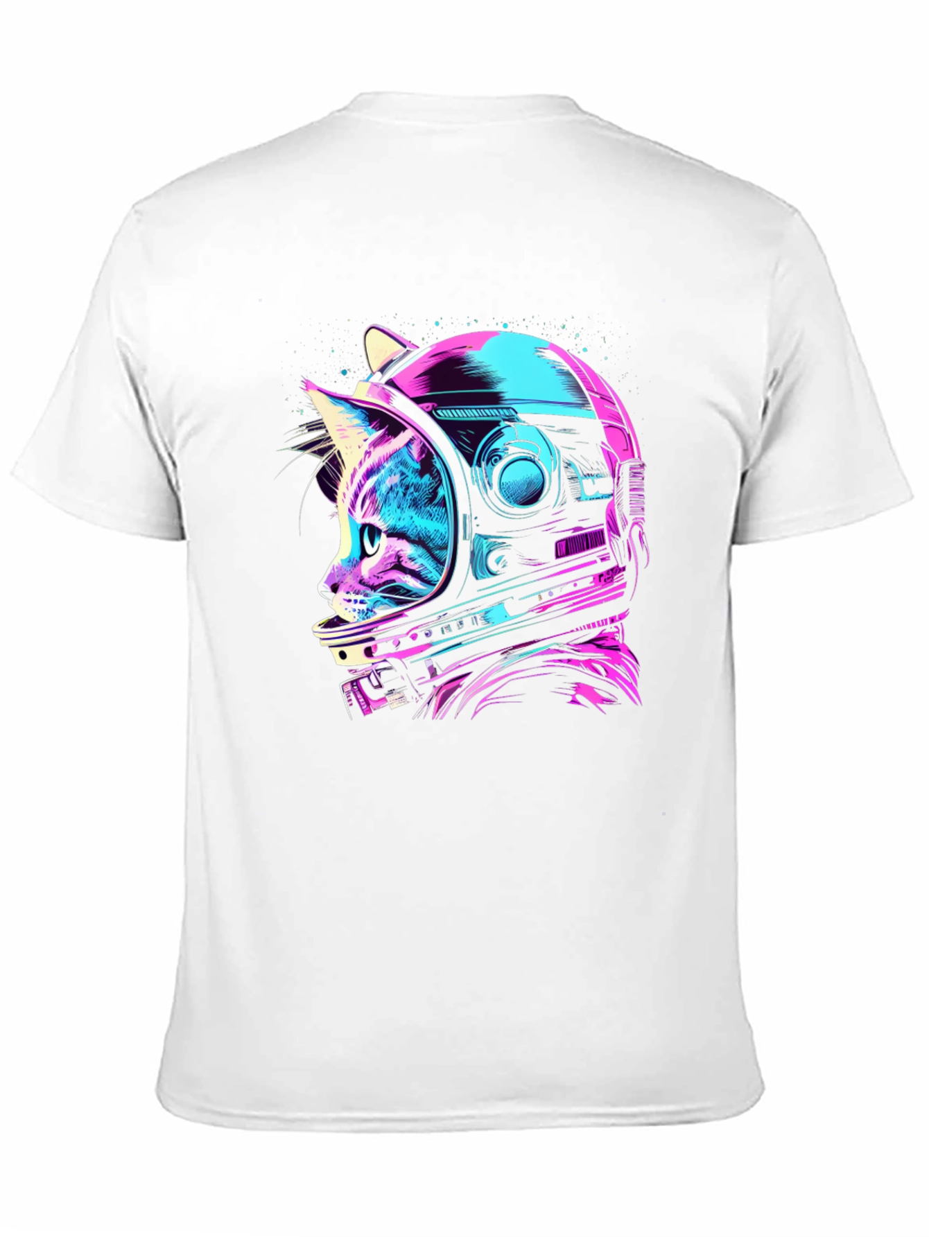 Cat Astronaut Graphic T-Shirt
