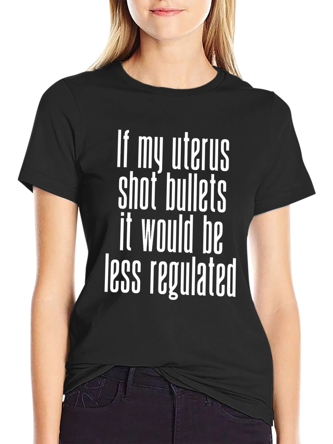 Uterus Bullets T-Shirt - Pro Choice Advocacy Tee