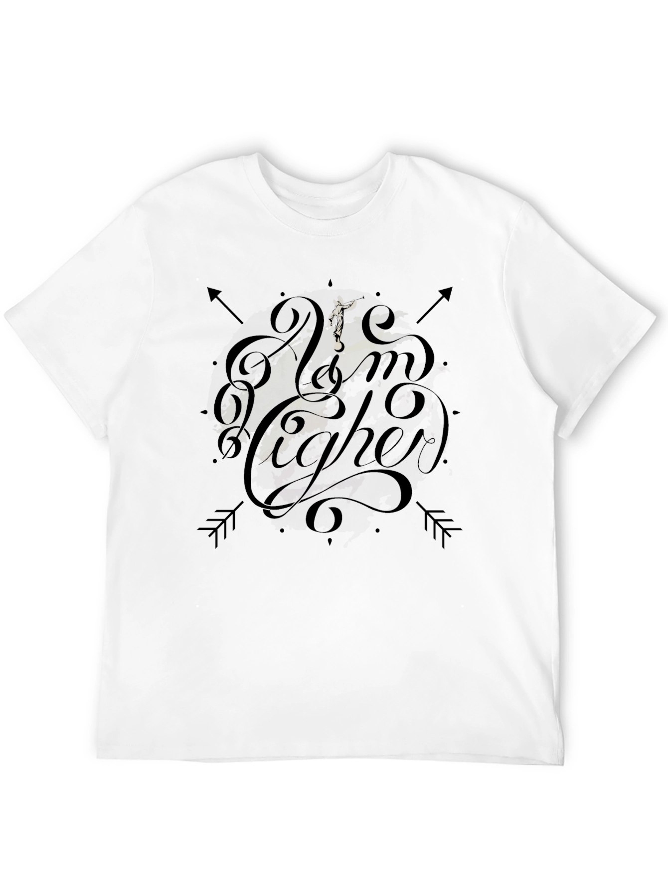 No More Higher Black Graphic Tee
