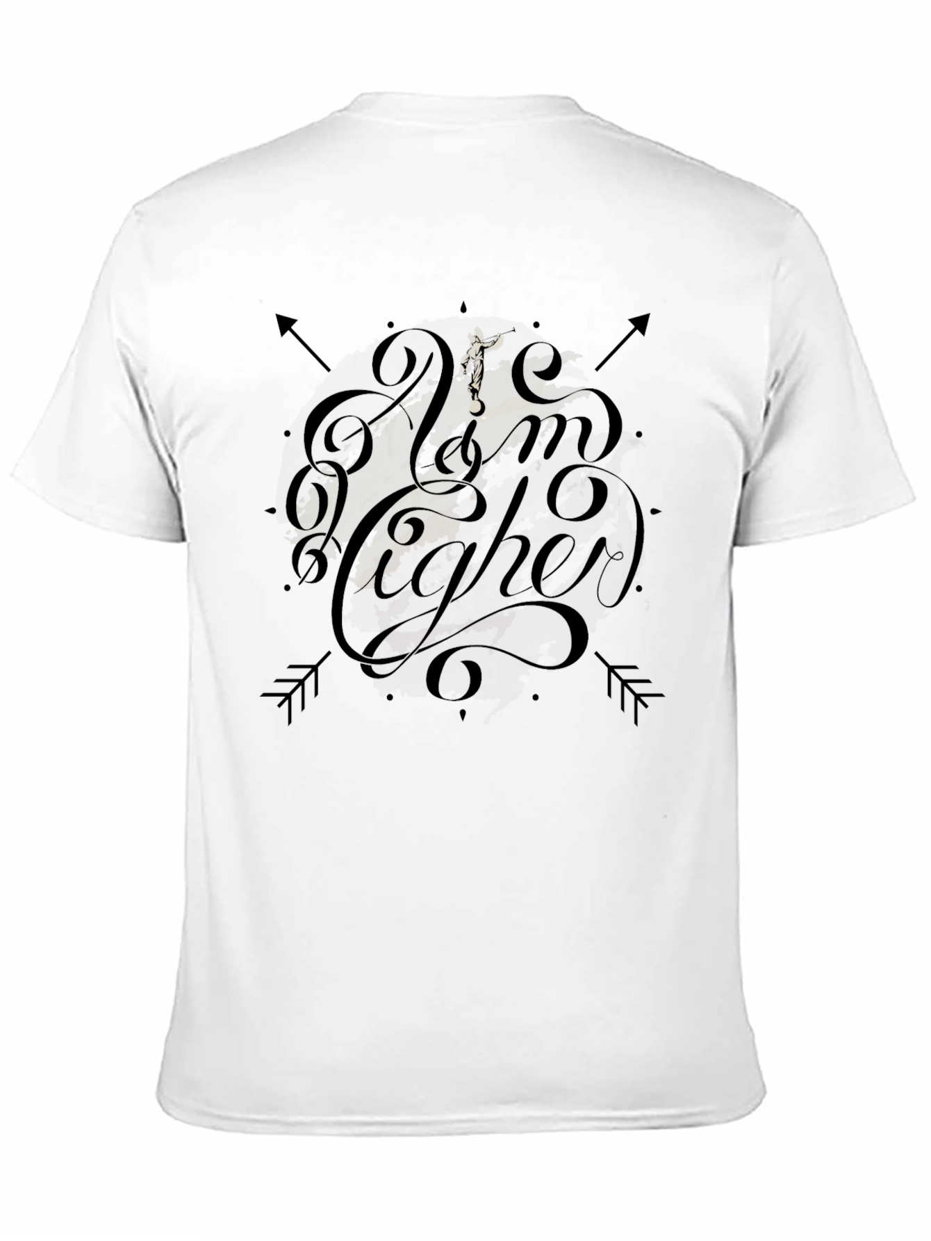 No More Higher Black Graphic Tee