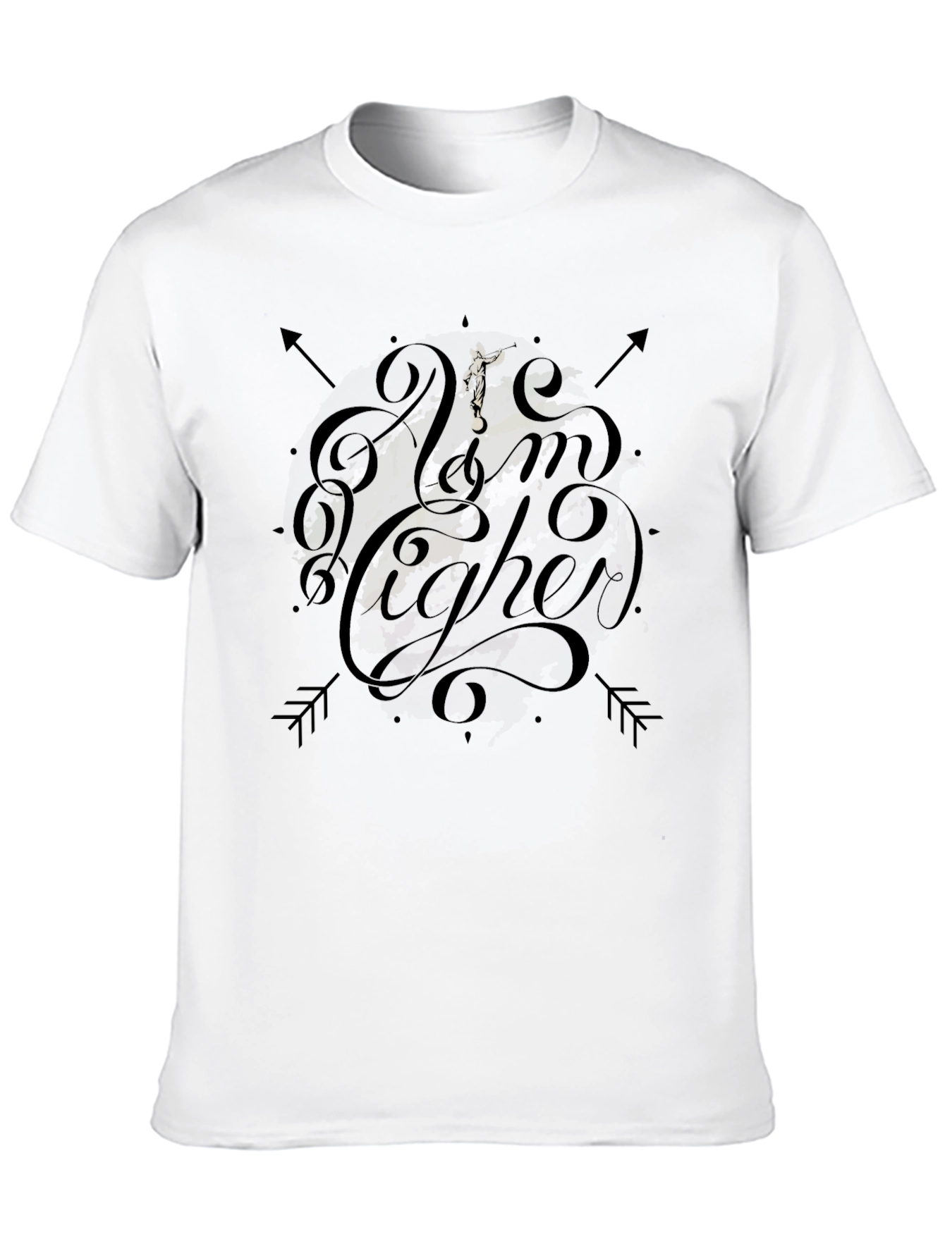 No More Higher Black Graphic Tee