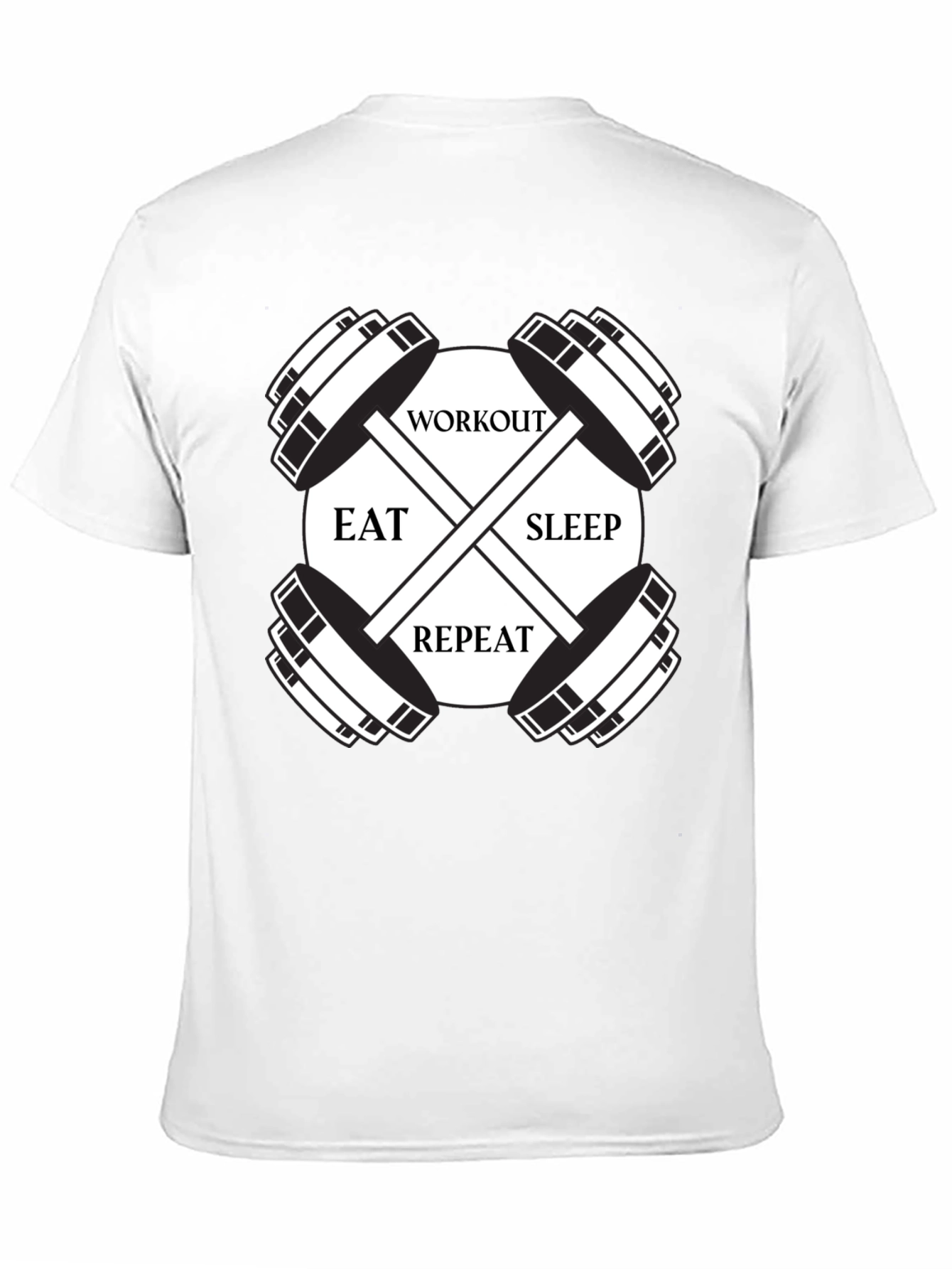 Workout Eat Sleep Repeat T-Shirt
