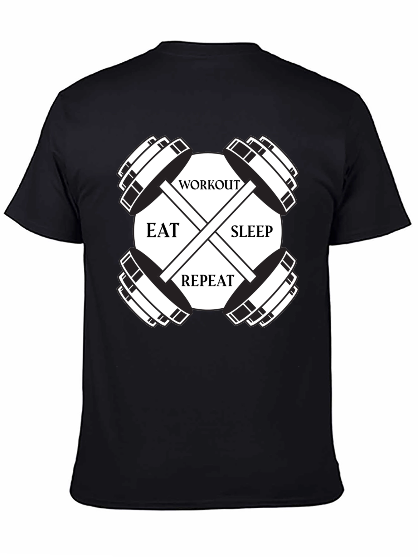 Workout Eat Sleep Repeat T-Shirt