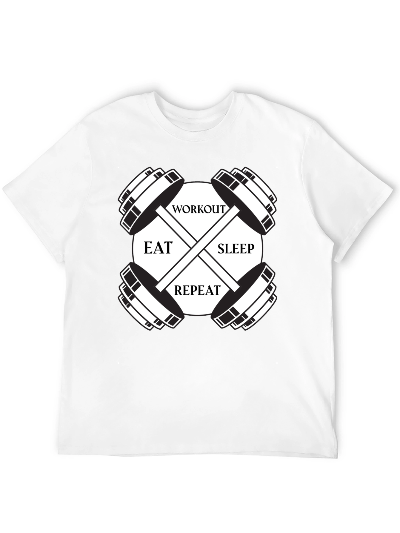 Workout Eat Sleep Repeat T-Shirt