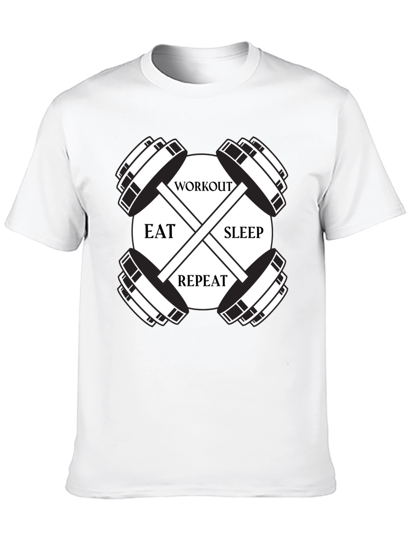 Workout Eat Sleep Repeat T-Shirt