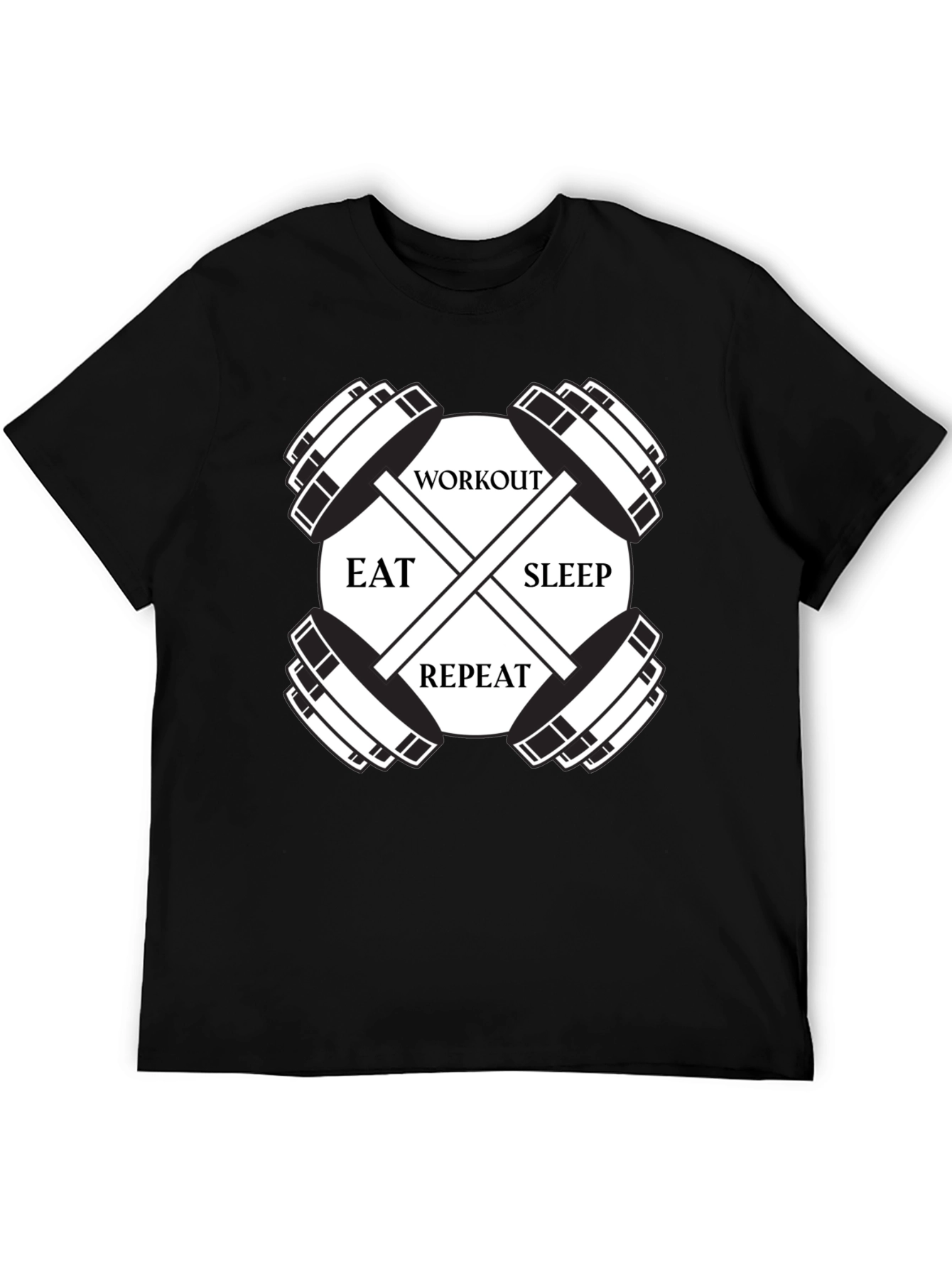 Workout Eat Sleep Repeat T-Shirt