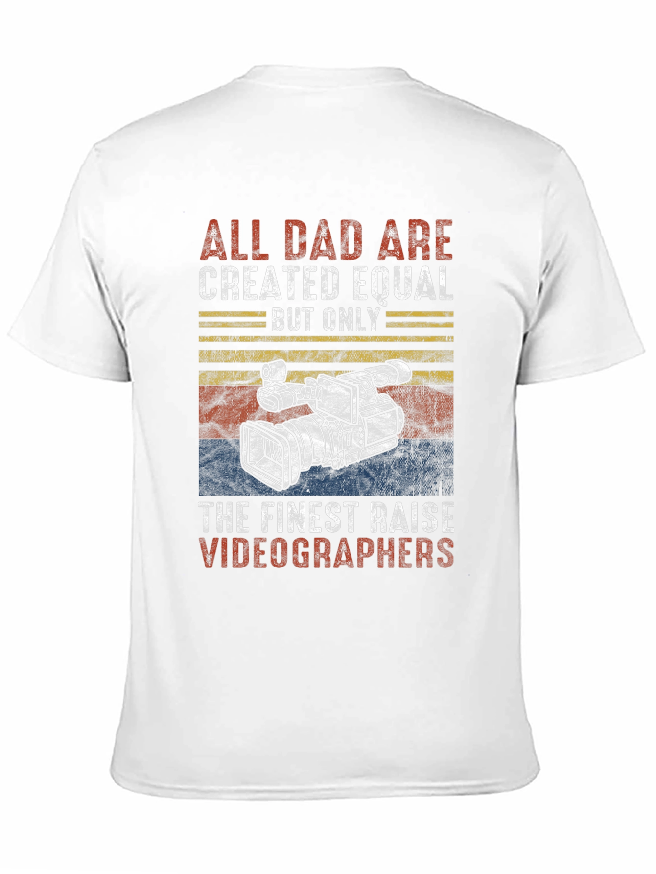 Finest Dad Videographers Graphic T-Shirt