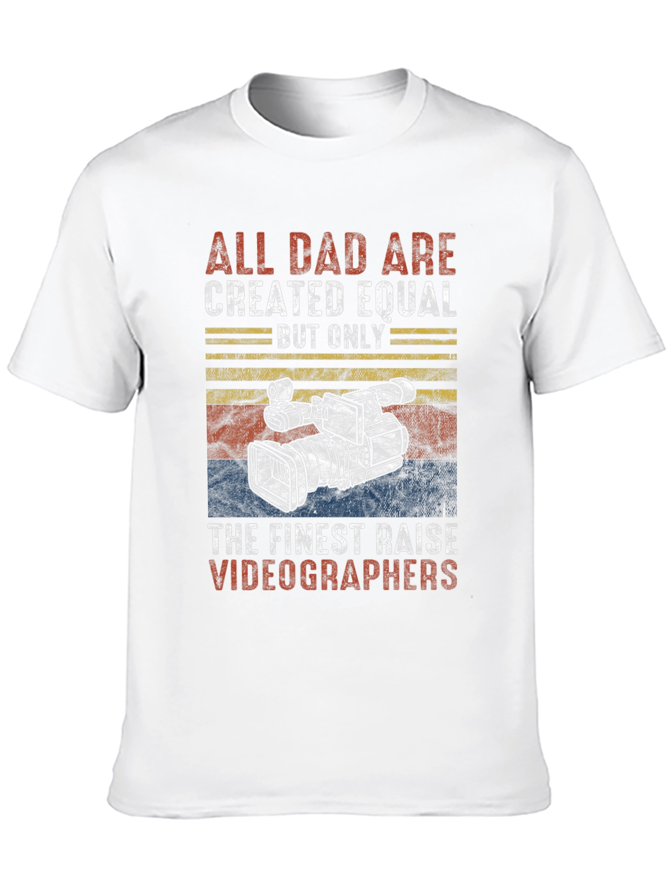 Finest Dad Videographers Graphic T-Shirt
