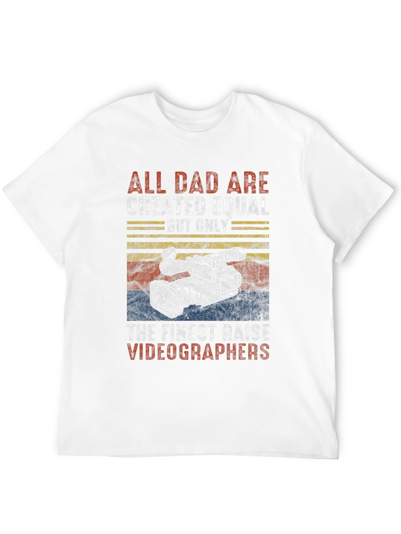 Finest Dad Videographers Graphic T-Shirt