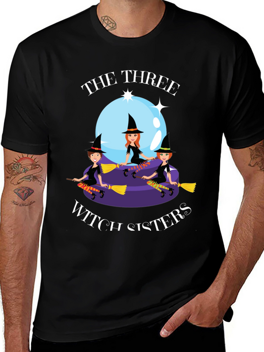 Three Witch Sisters Graphic T-Shirt