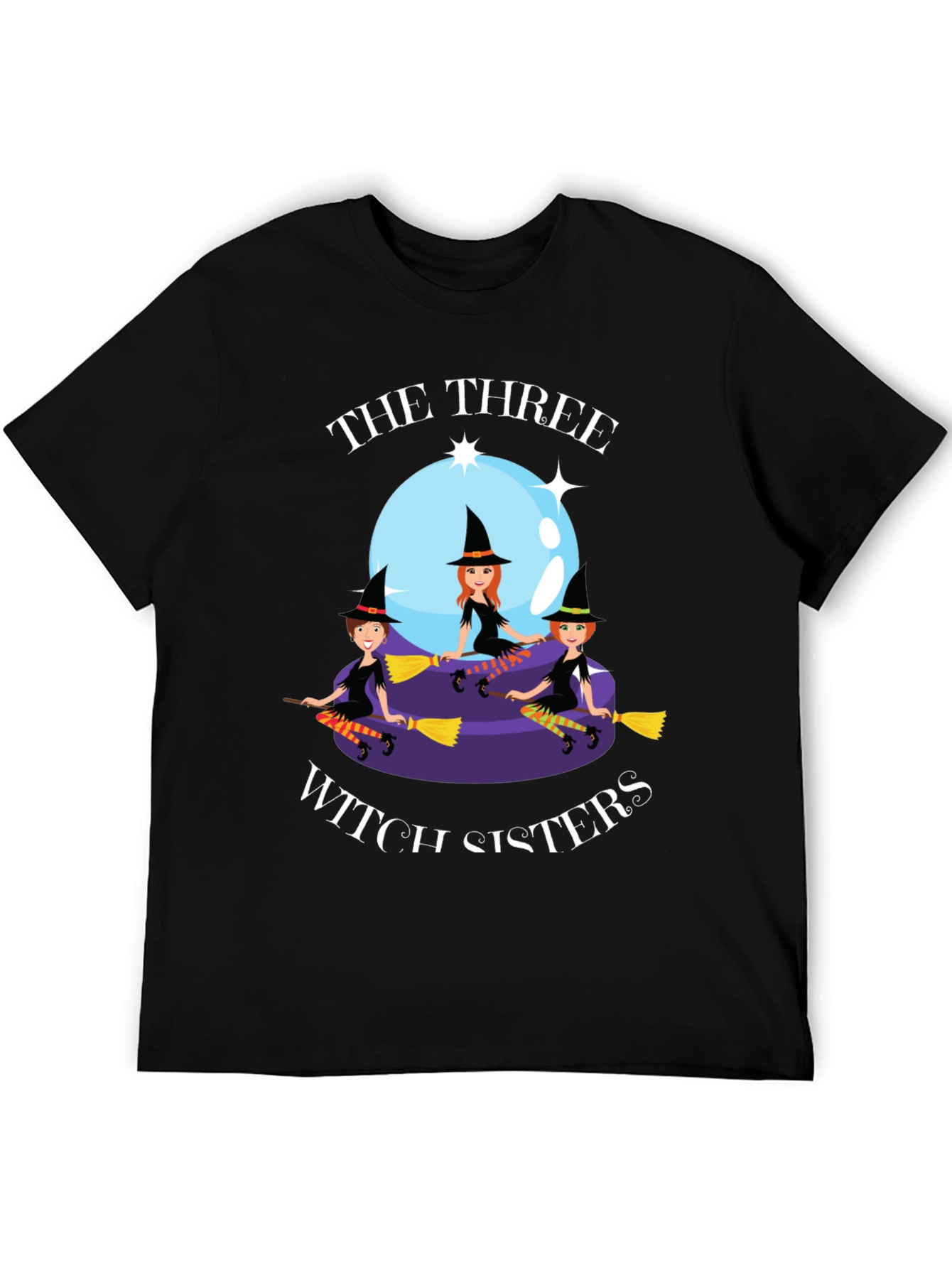 Three Witch Sisters Graphic T-Shirt