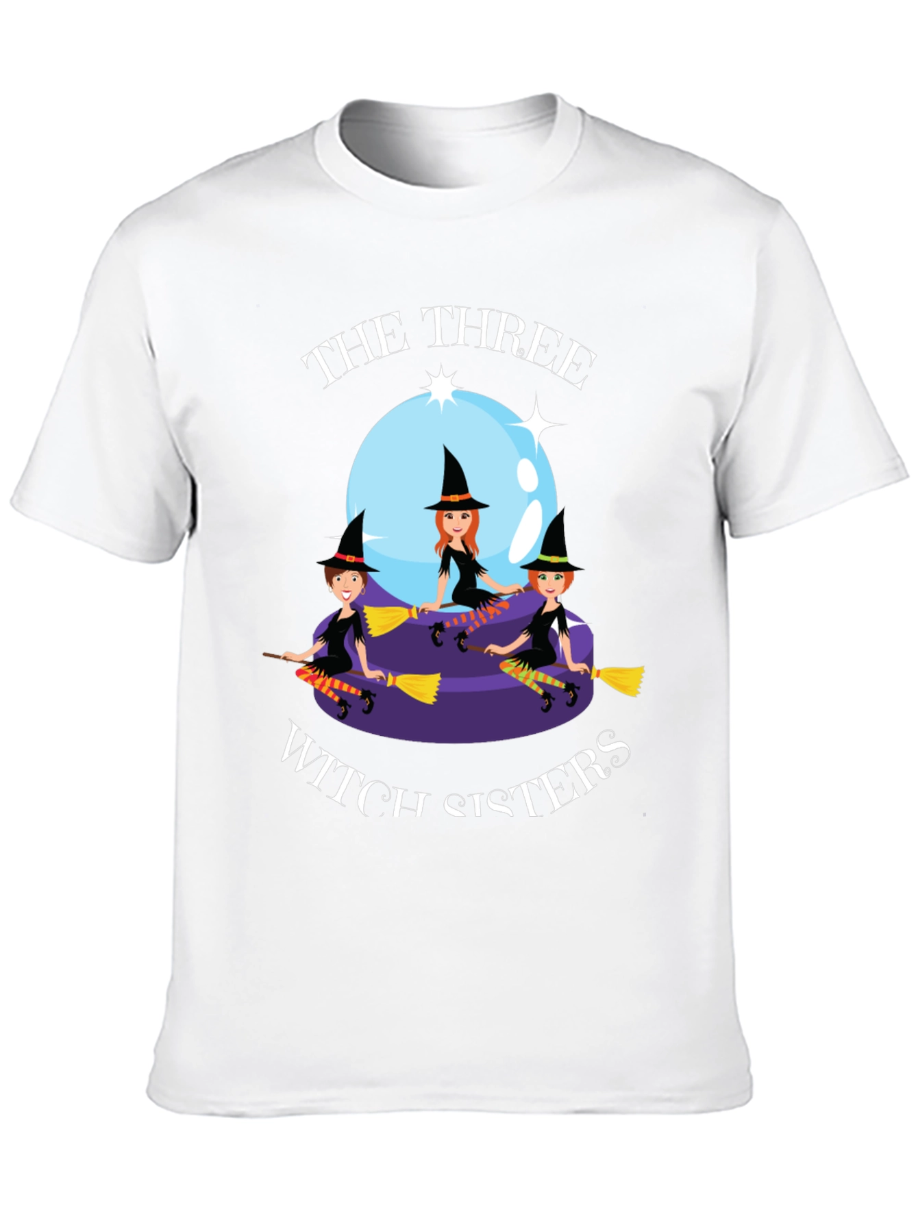 Three Witch Sisters Graphic T-Shirt