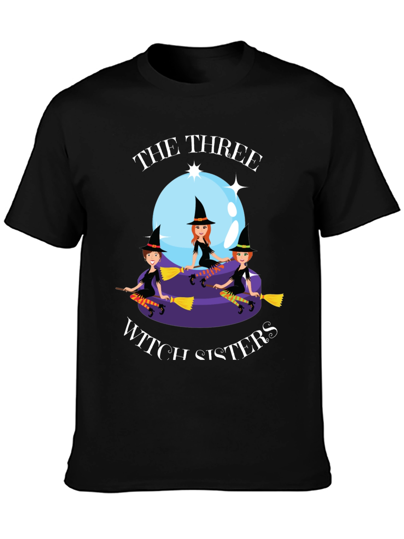 Three Witch Sisters Graphic T-Shirt
