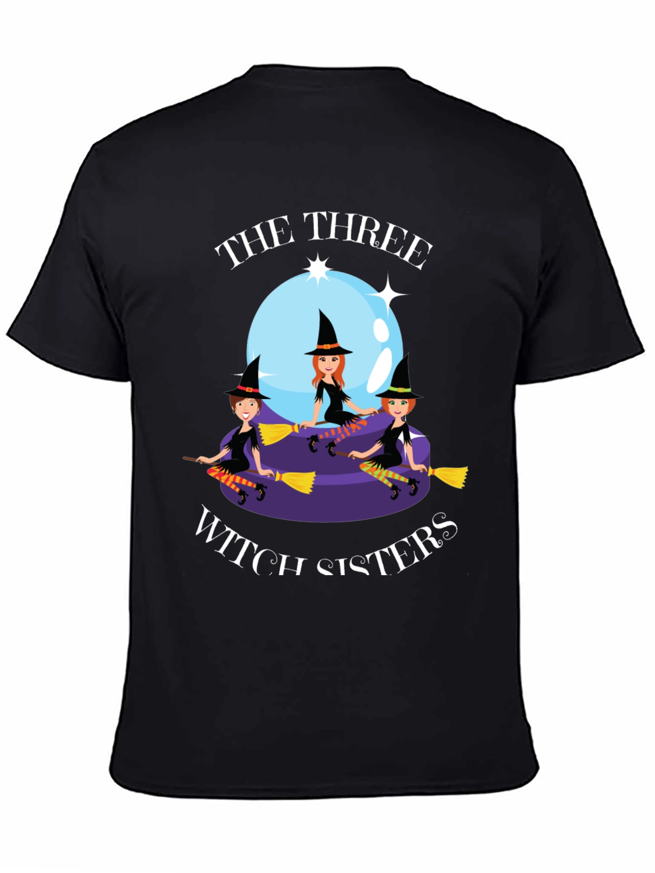 Three Witch Sisters Graphic T-Shirt