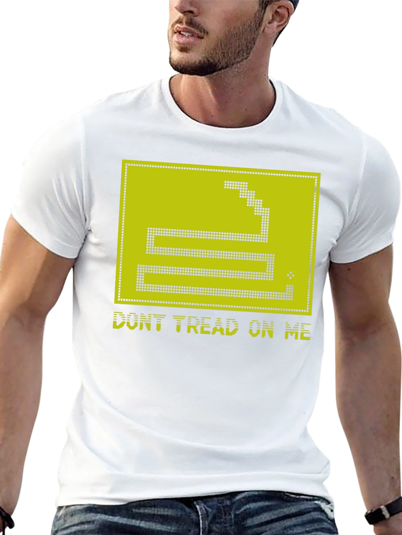 Dont Tread On Me Graphic Tee - Black