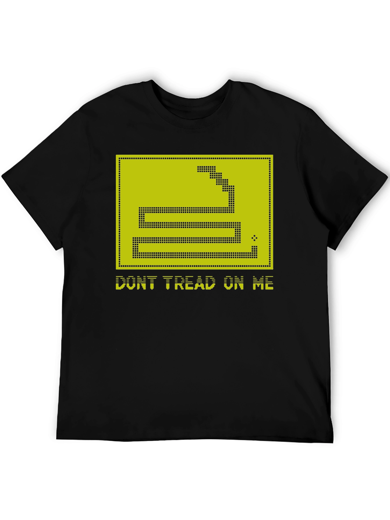 Dont Tread On Me Graphic Tee - Black
