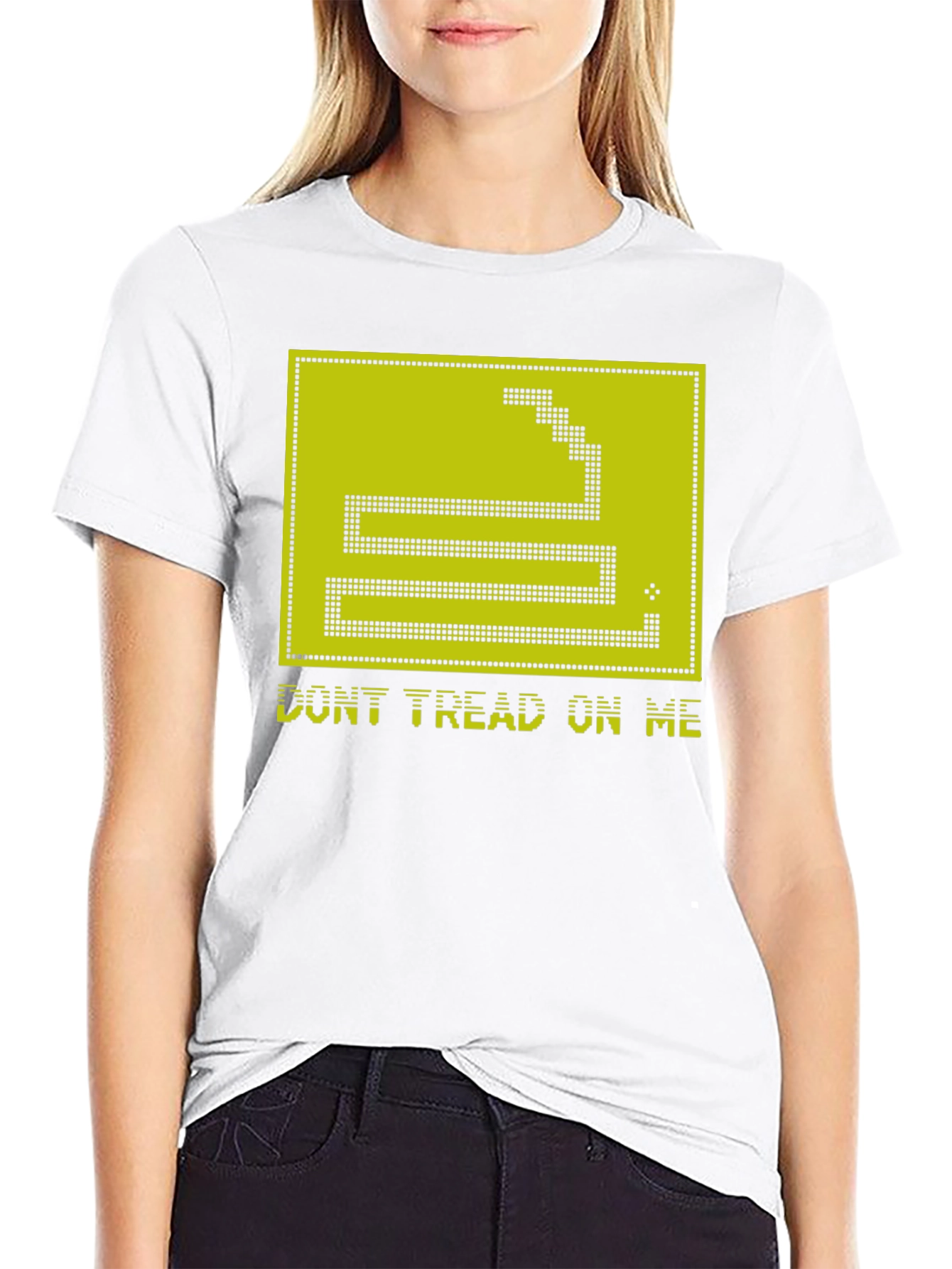 Dont Tread On Me Graphic Tee - Black