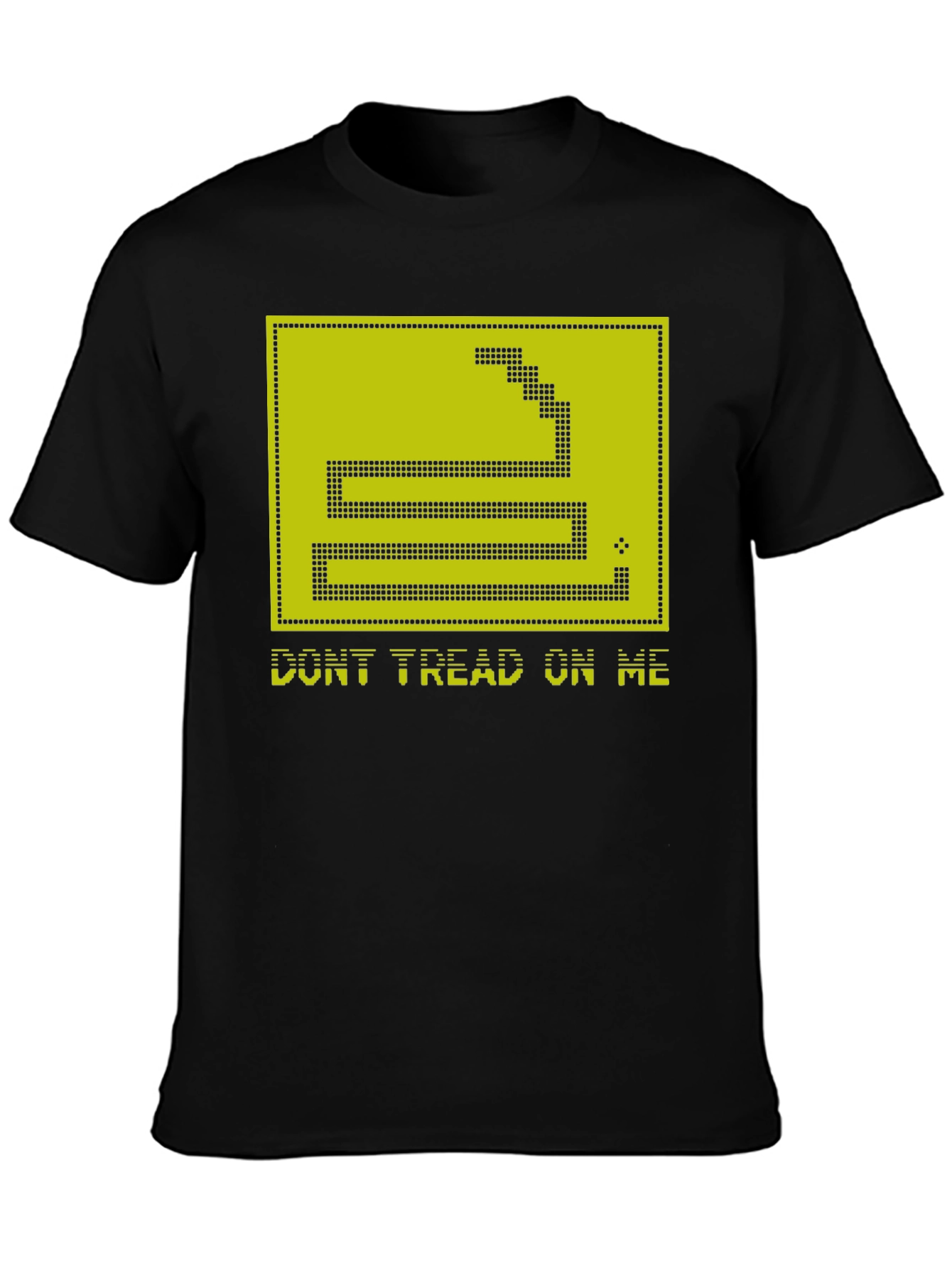 Dont Tread On Me Graphic Tee - Black
