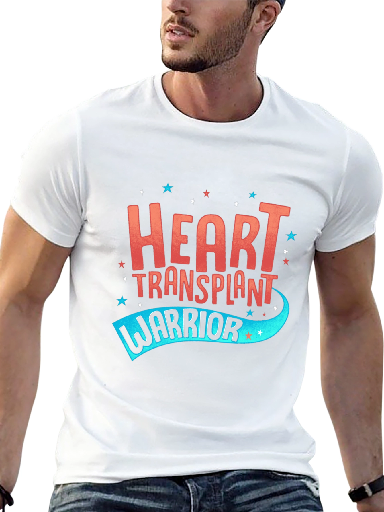 Heart Transplant Warrior Graphic Tee