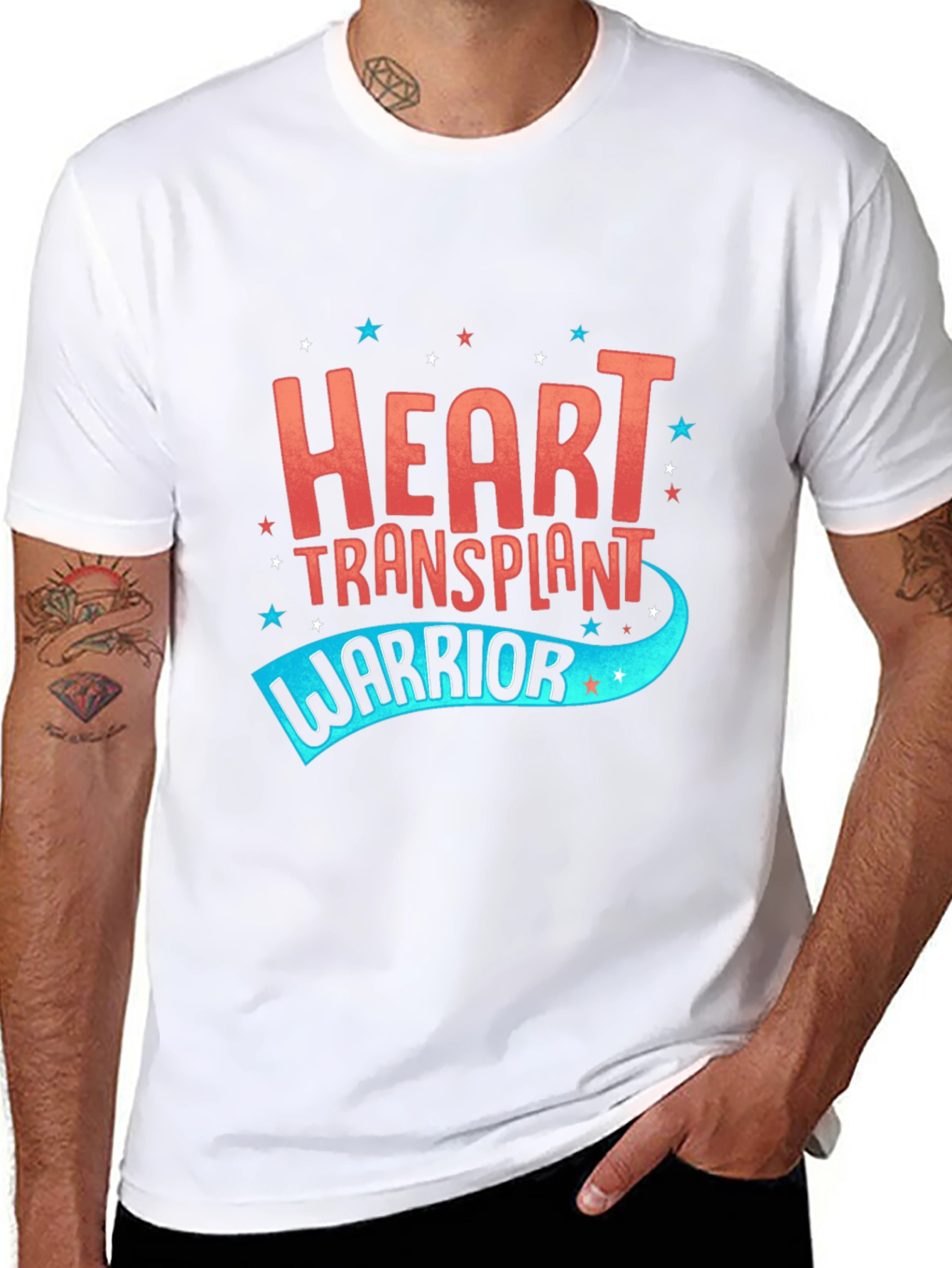 Heart Transplant Warrior Graphic Tee