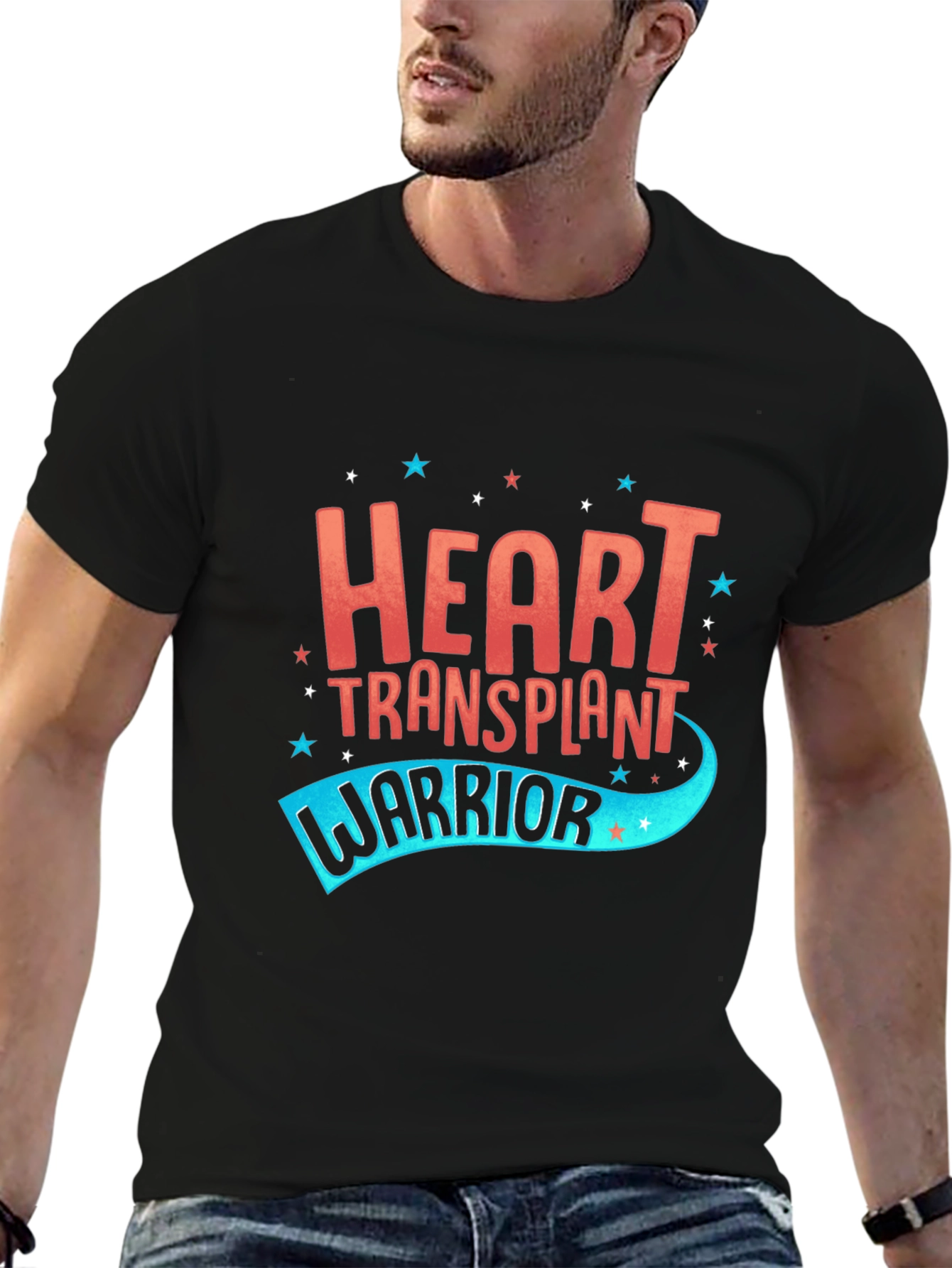 Heart Transplant Warrior Graphic Tee