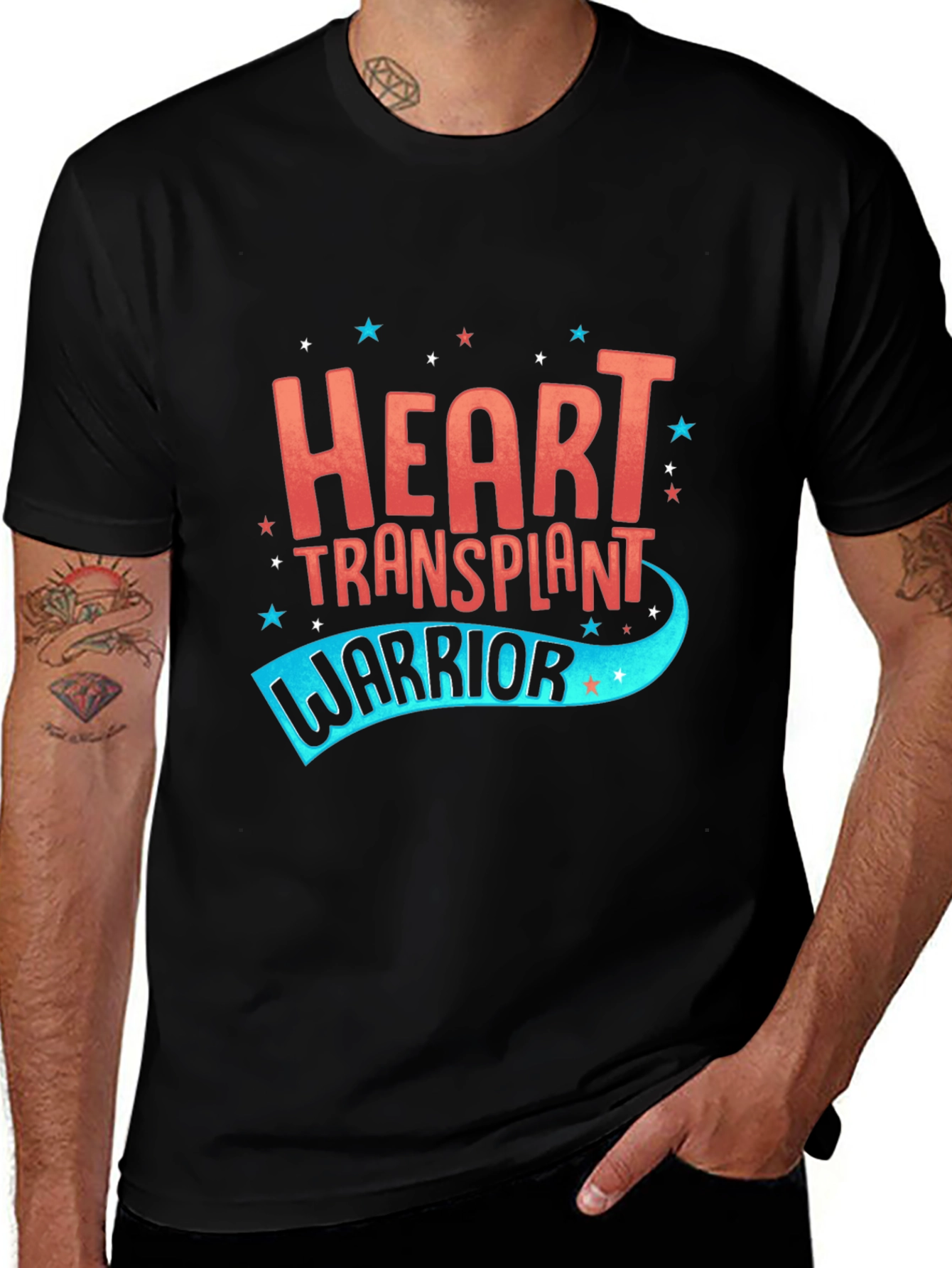 Heart Transplant Warrior Graphic Tee