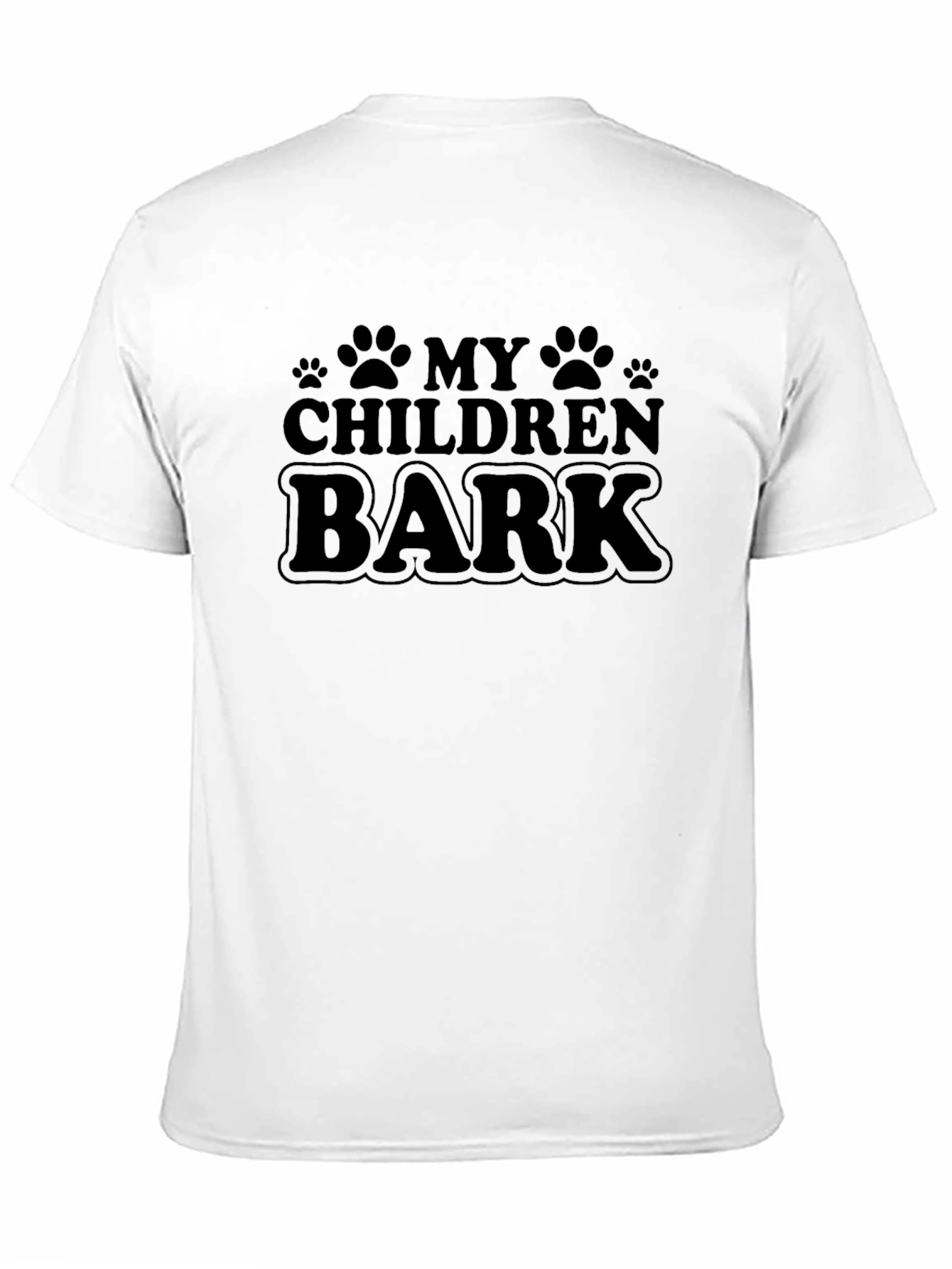 My Children Bark Pet Lover T-Shirt