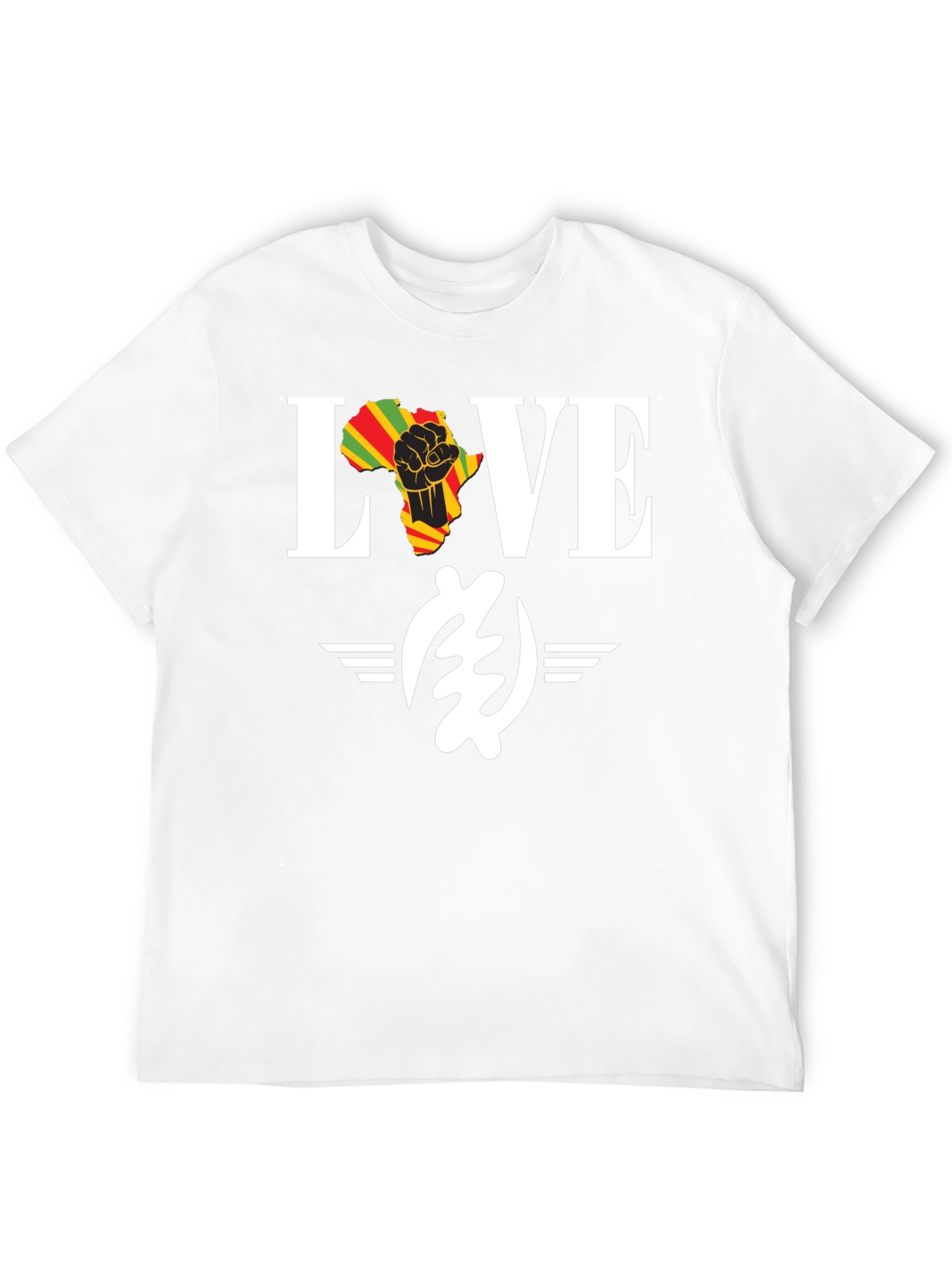 Love Africa Black History Month T-Shirt