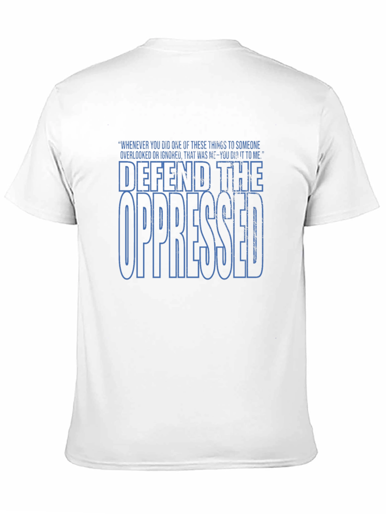 Defend The Oppressed Graphic T-Shirt
