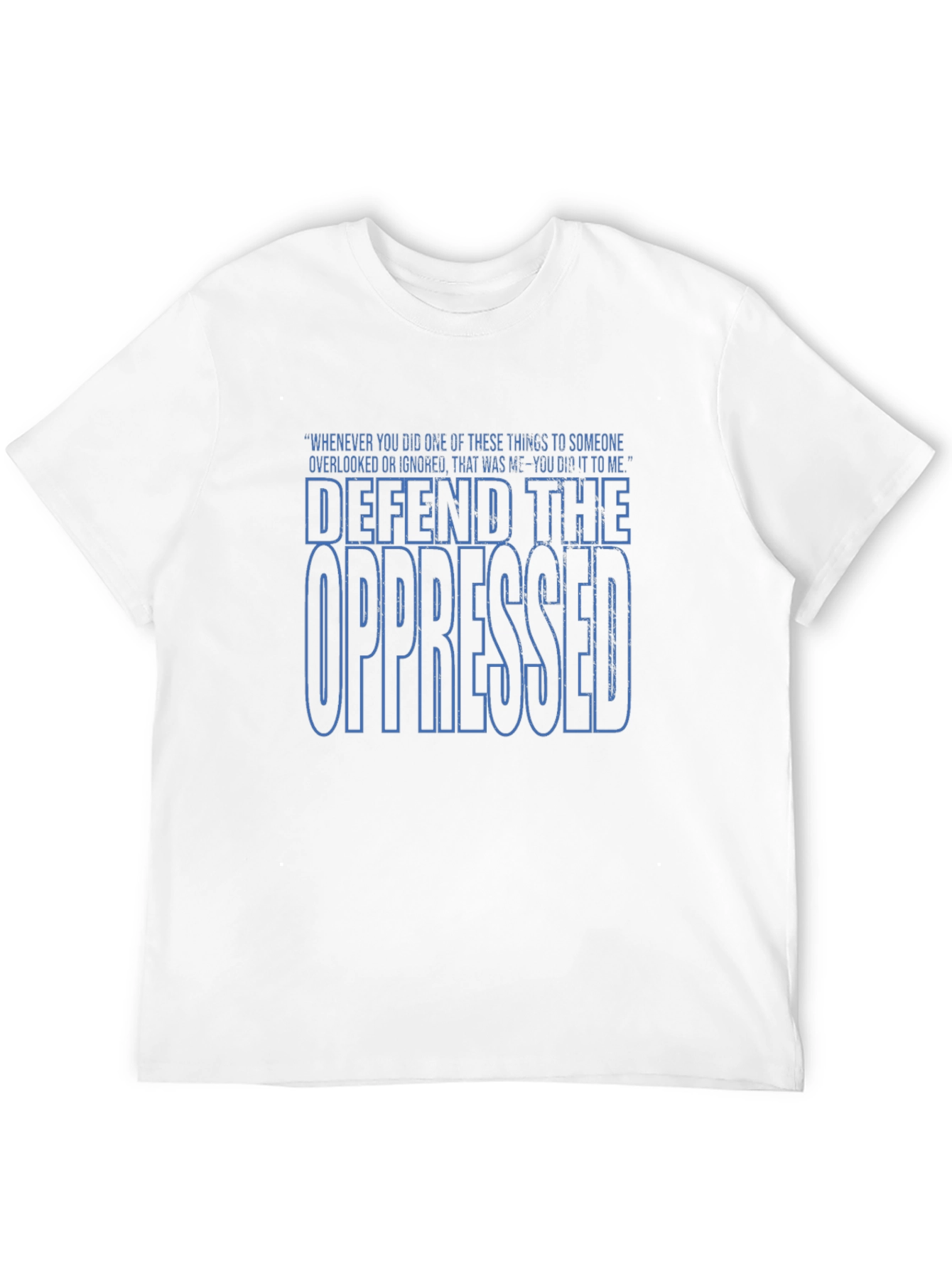 Defend The Oppressed Graphic T-Shirt