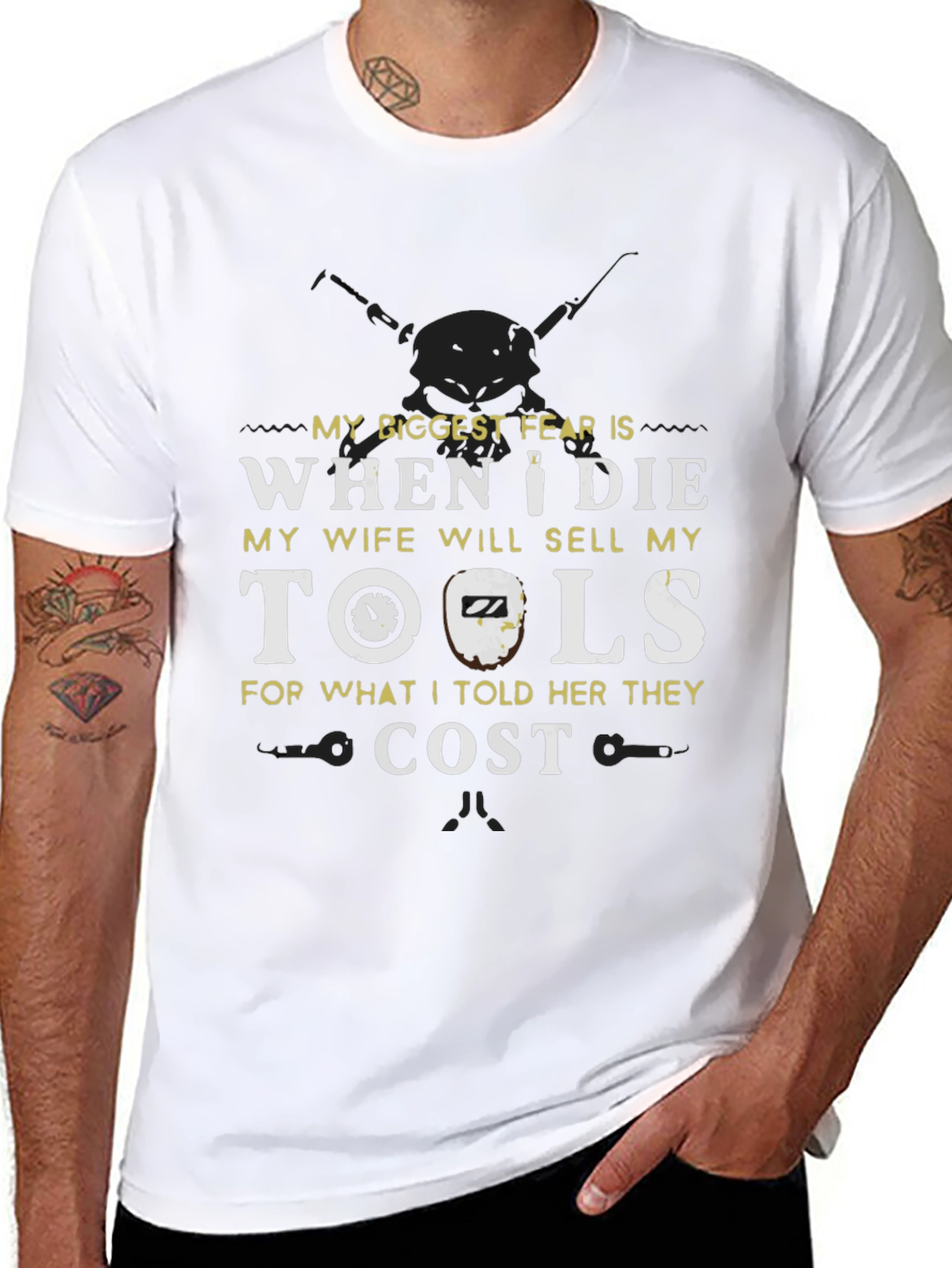 Funny Tool T-Shirt - My Biggest Fear